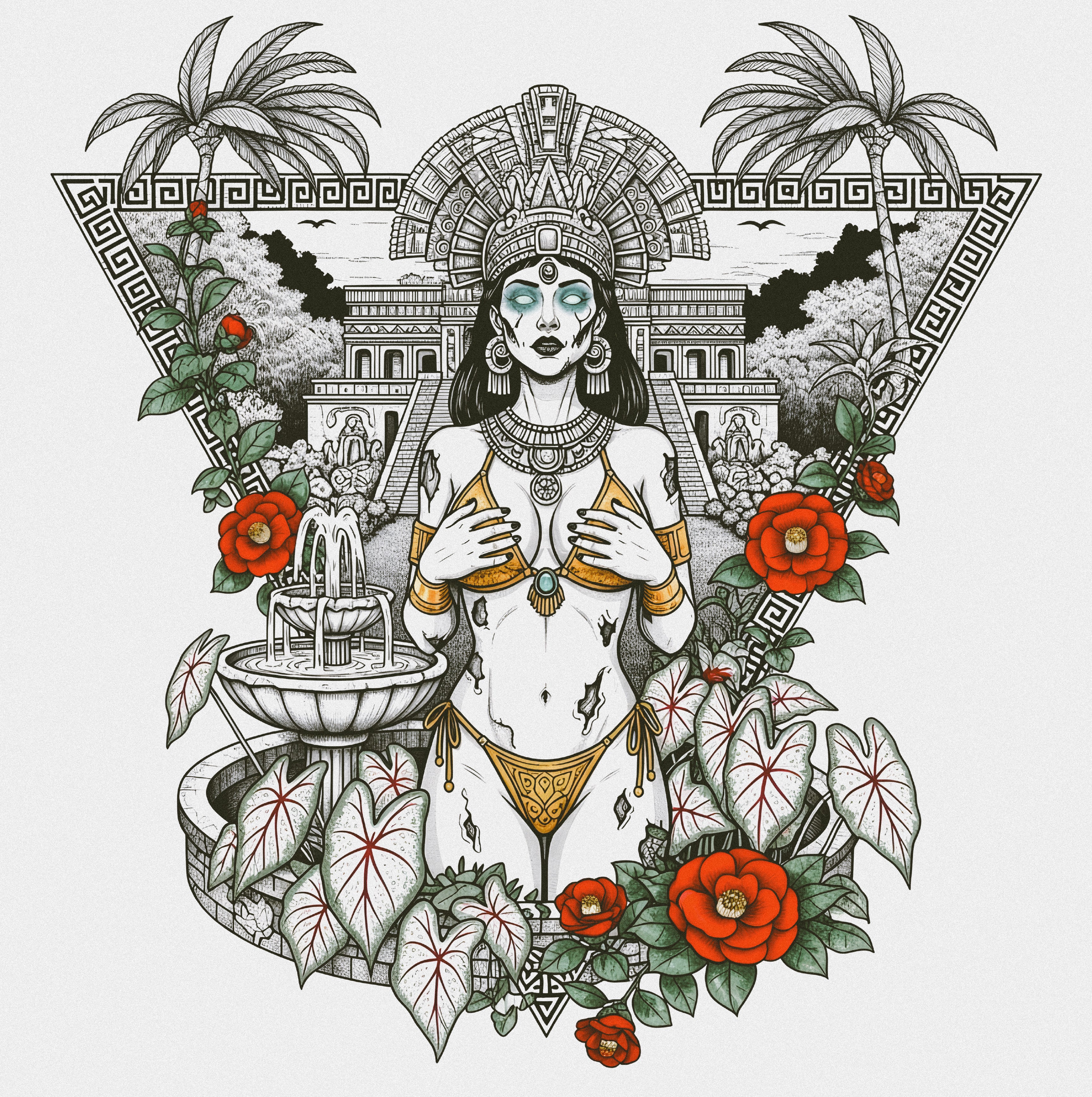 Summer 2025 Anomalous Streetwear Anomalous Entities: Queen of Mictlan Series