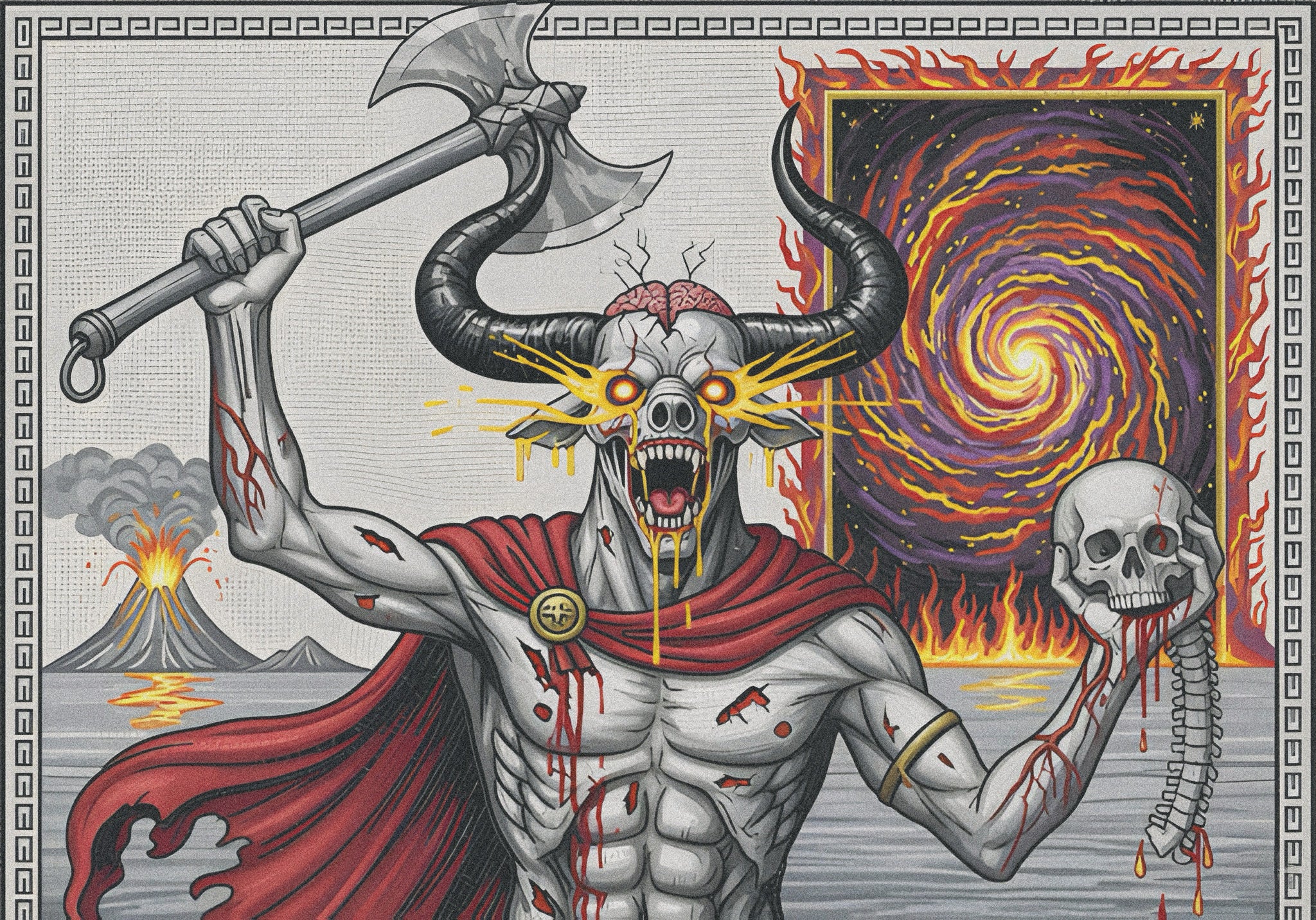 Fall/Winter 2025 Anomalous Streetwear Anomalous Entities: Minotaur of Malta! Series