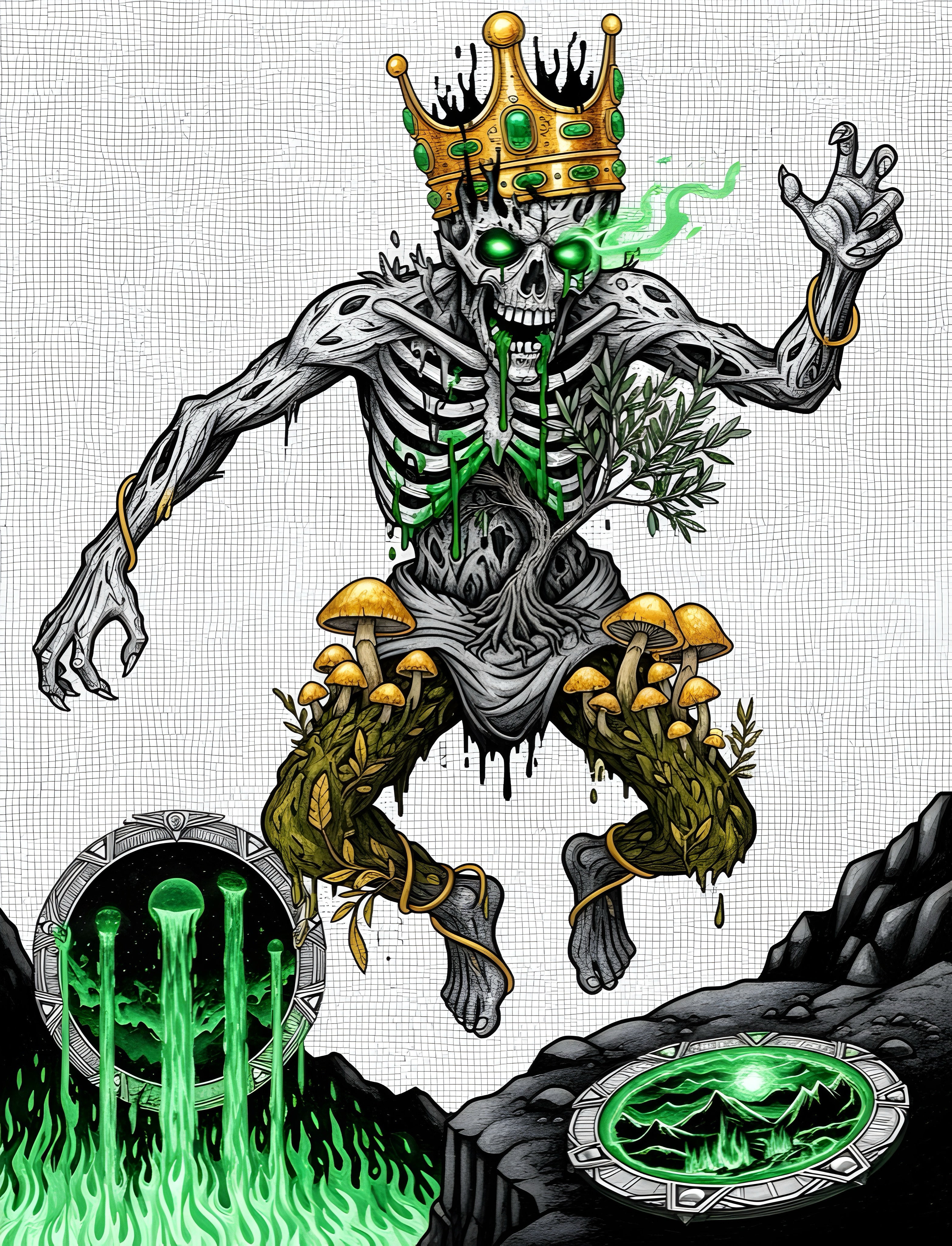 Fall/Winter 2025 Anomalous Streetwear Anomalous Entities: Prince Of Perdition Series