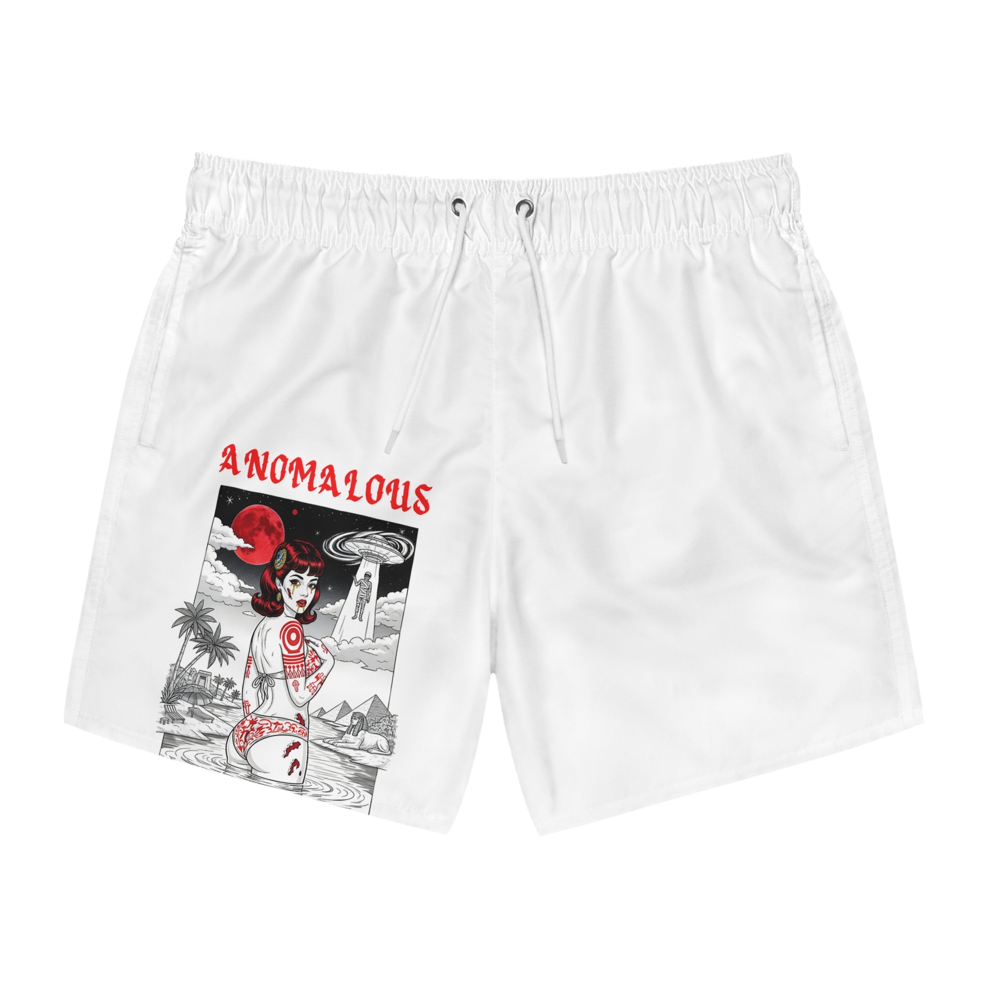 Nefertiti Nile Confrontation Series Swim Shorts V1