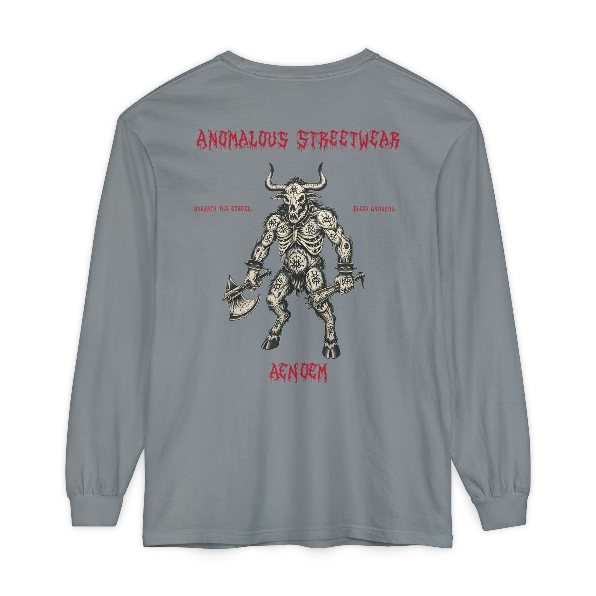 Fall/Winter 2025 Anomalous Streetwear Anomalous Entities: Minotaur of Malta V7