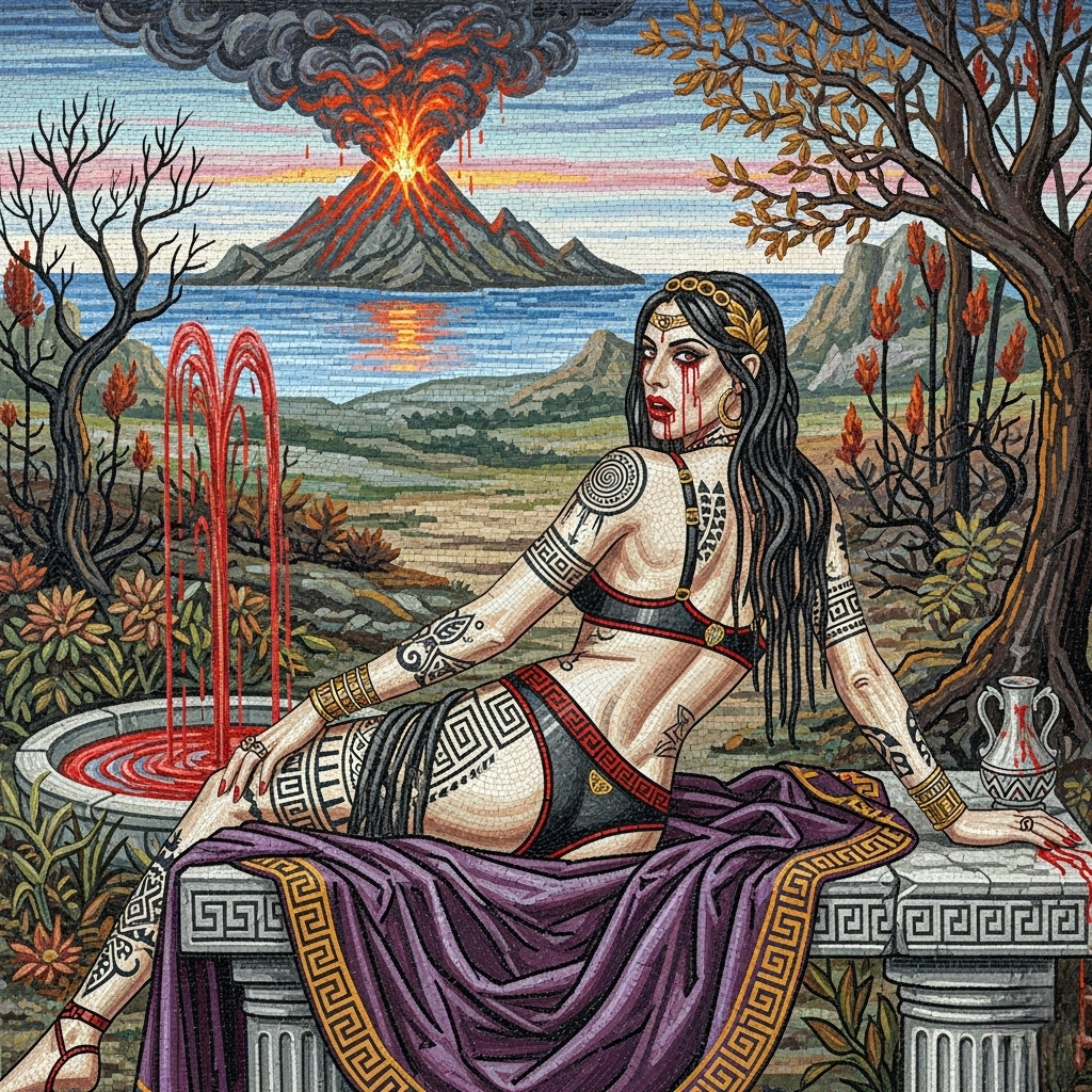 Summer 2025 Anomalous Streetwear Greek Vampiric Priestess Aethel’s UFO Abduction Series
