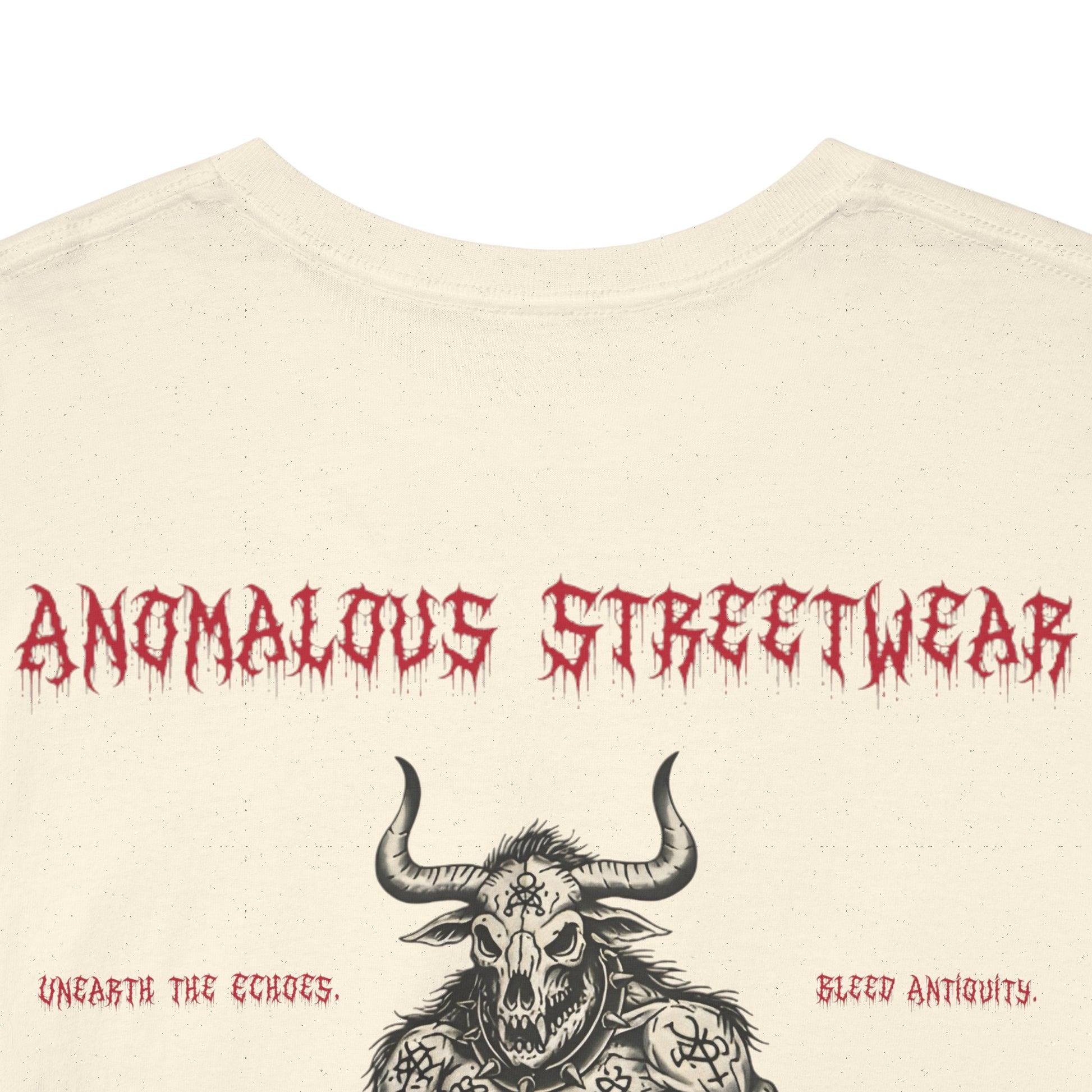 Fall/Winter 2025 Anomalous Streetwear Anomalous Entities: Minotaur of Malta! V1