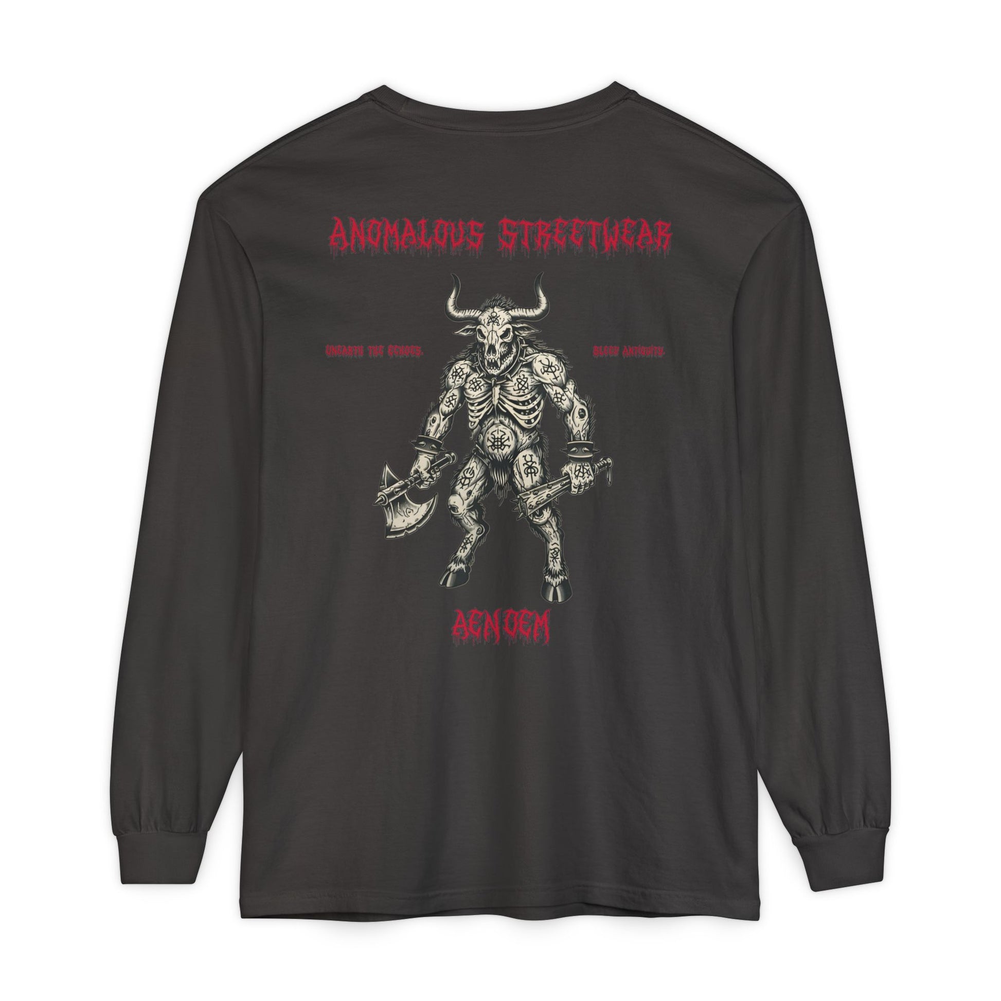 Fall/Winter 2025 Anomalous Streetwear Anomalous Entities: Minotaur of Malta V7