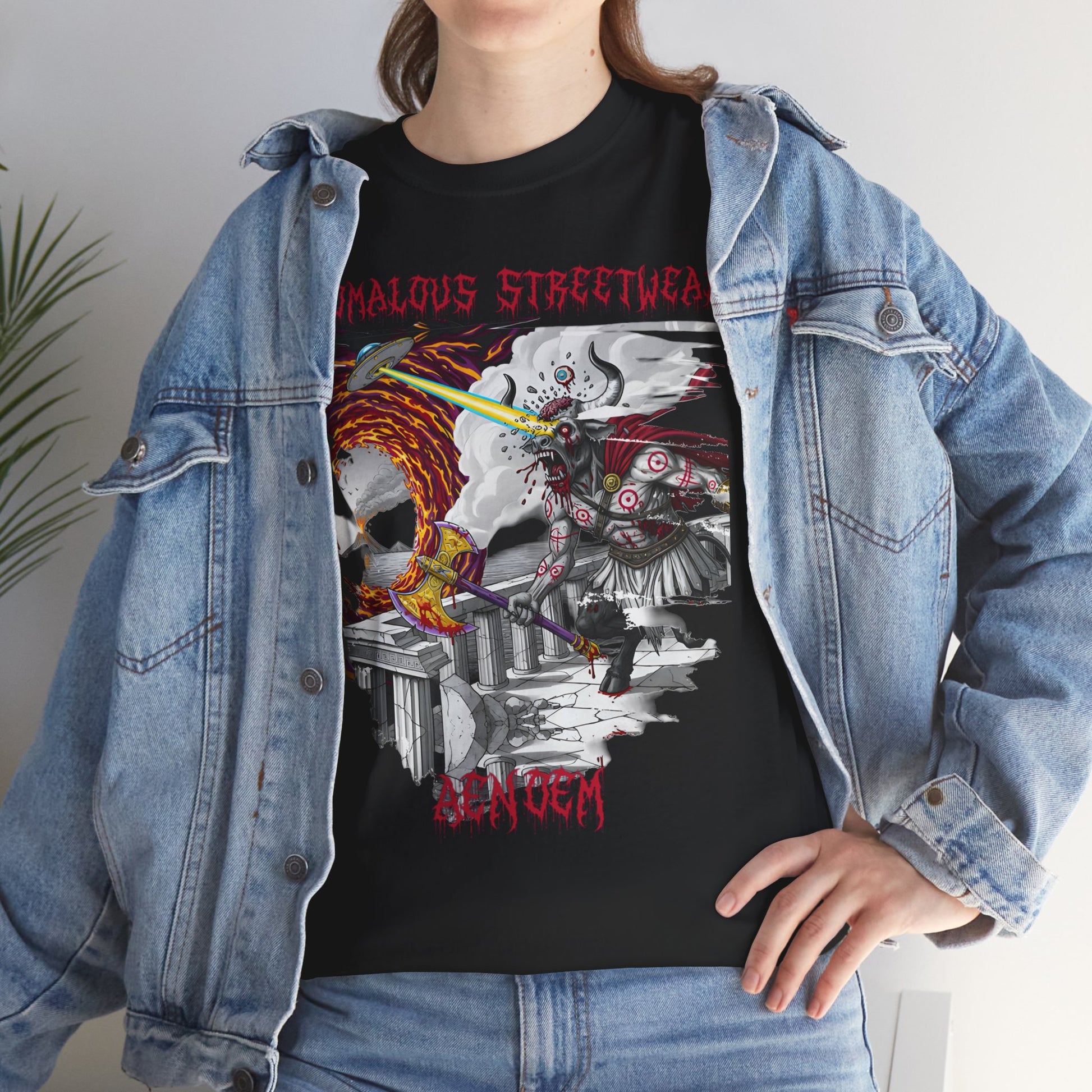 Fall/Winter 2025 Anomalous Streetwear Anomalous Entities: Minotaur of Malta V4