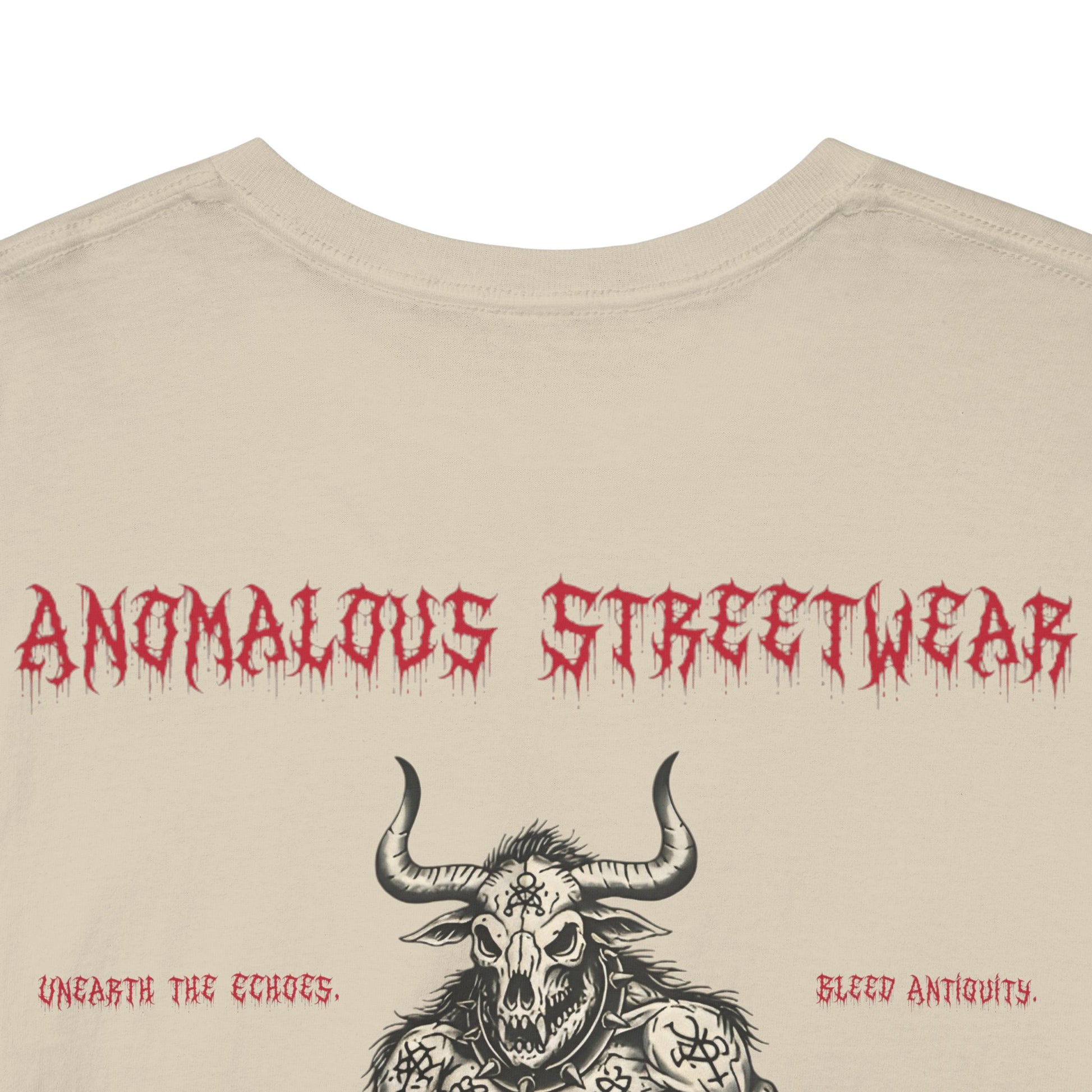 Fall/Winter 2025 Anomalous Streetwear Anomalous Entities: Minotaur of Malta! V1