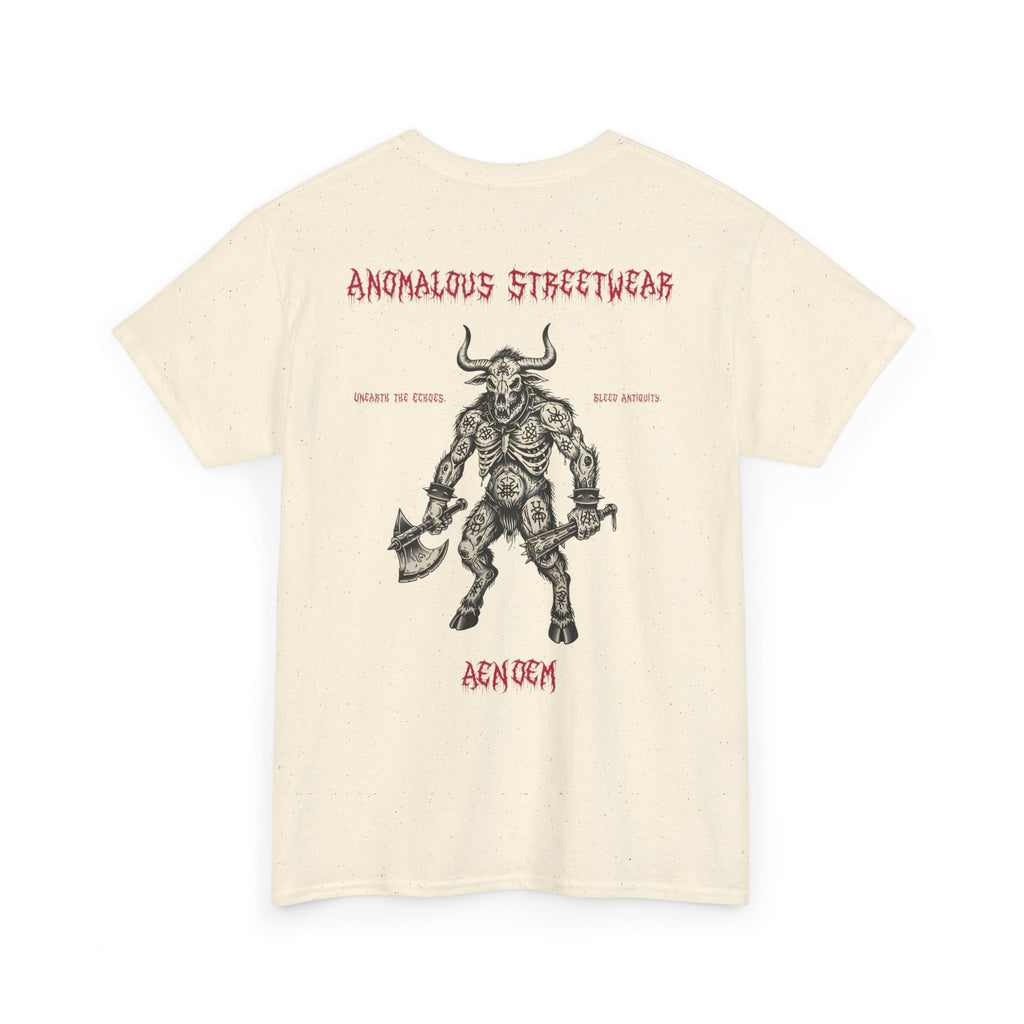 Fall/Winter 2025 Anomalous Streetwear Anomalous Entities: Minotaur of Malta! V1