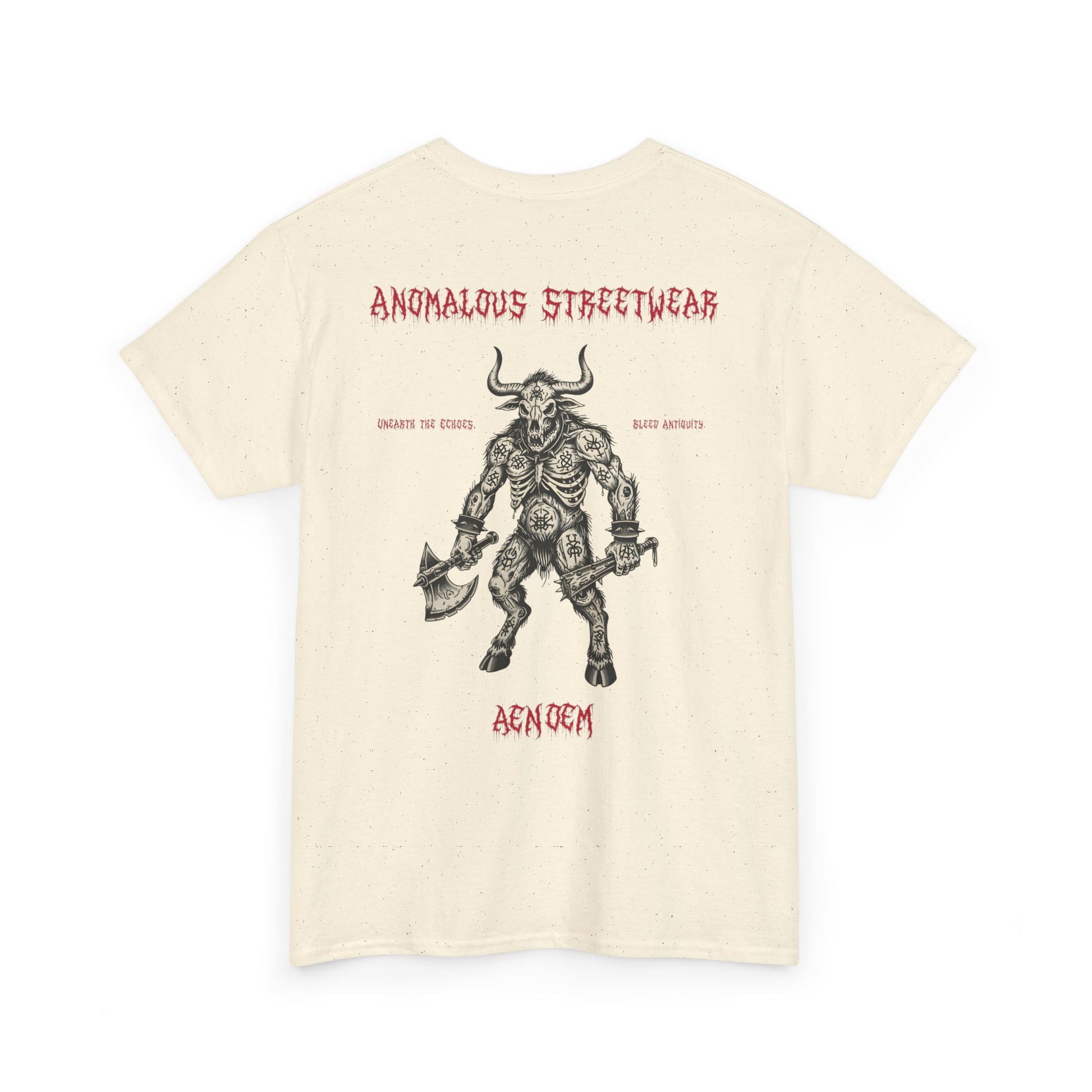 Fall/Winter 2025 Anomalous Streetwear Anomalous Entities: Minotaur of Malta! V1