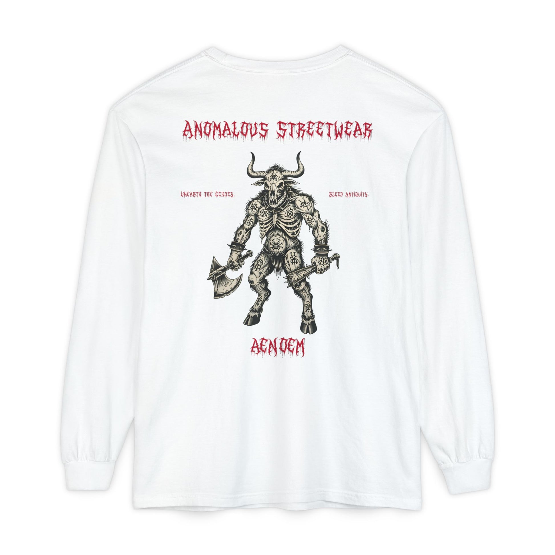 Fall/Winter 2025 Anomalous Streetwear Anomalous Entities: Minotaur of Malta V7