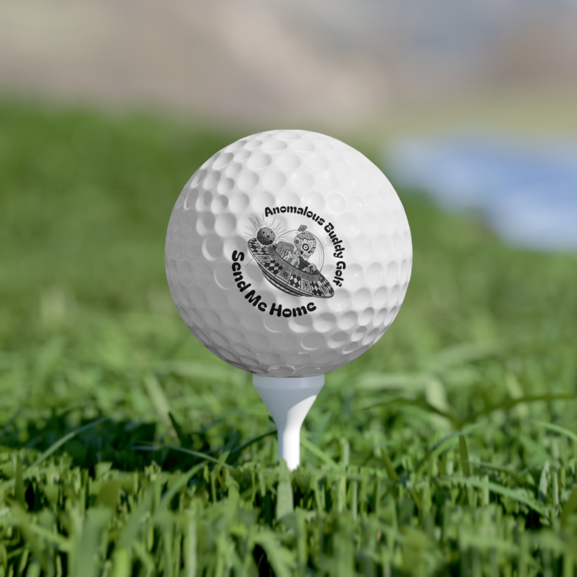 Anomalous Streetwear: Anomalous Buddy Golf Golf Balls 6pcs V1