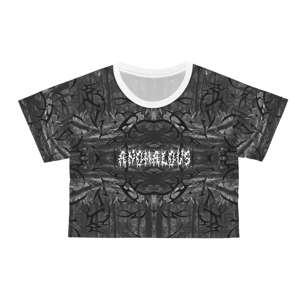 Fall/Winter 2025 Anomalous Streetwear: Anomalous Forest Camo Crop Top V1