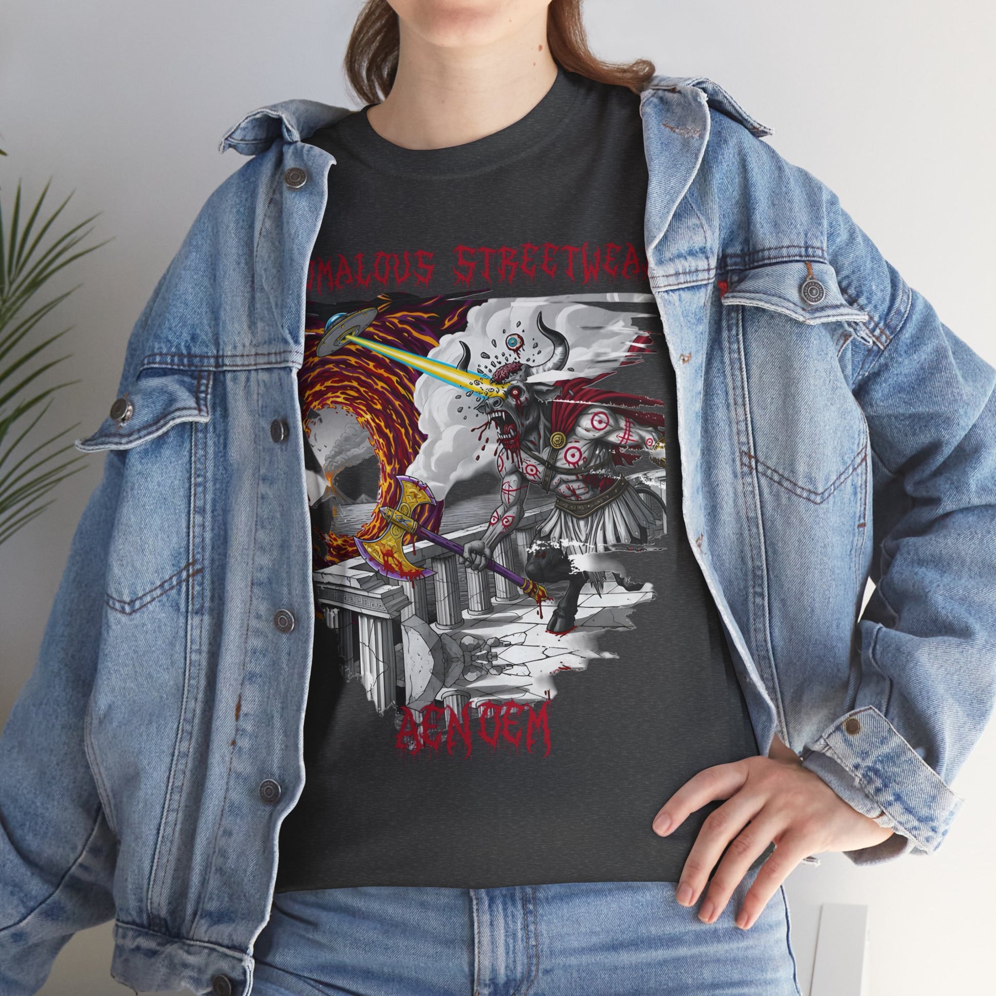 Fall/Winter 2025 Anomalous Streetwear Anomalous Entities: Minotaur of Malta V4