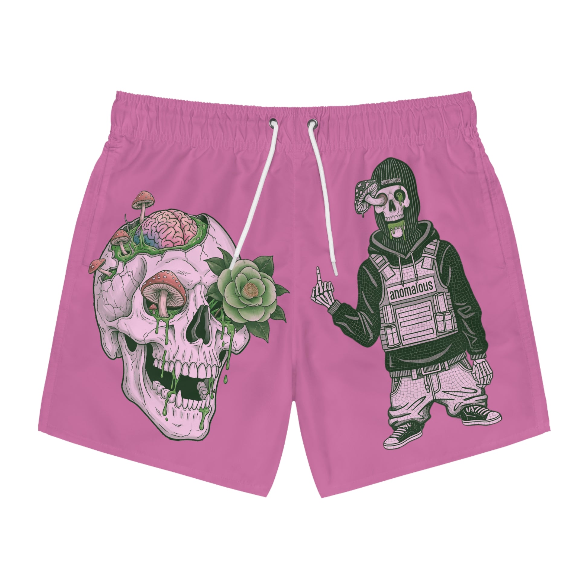 Skeeter The Skater Skeleton Series Swim Shorts V1