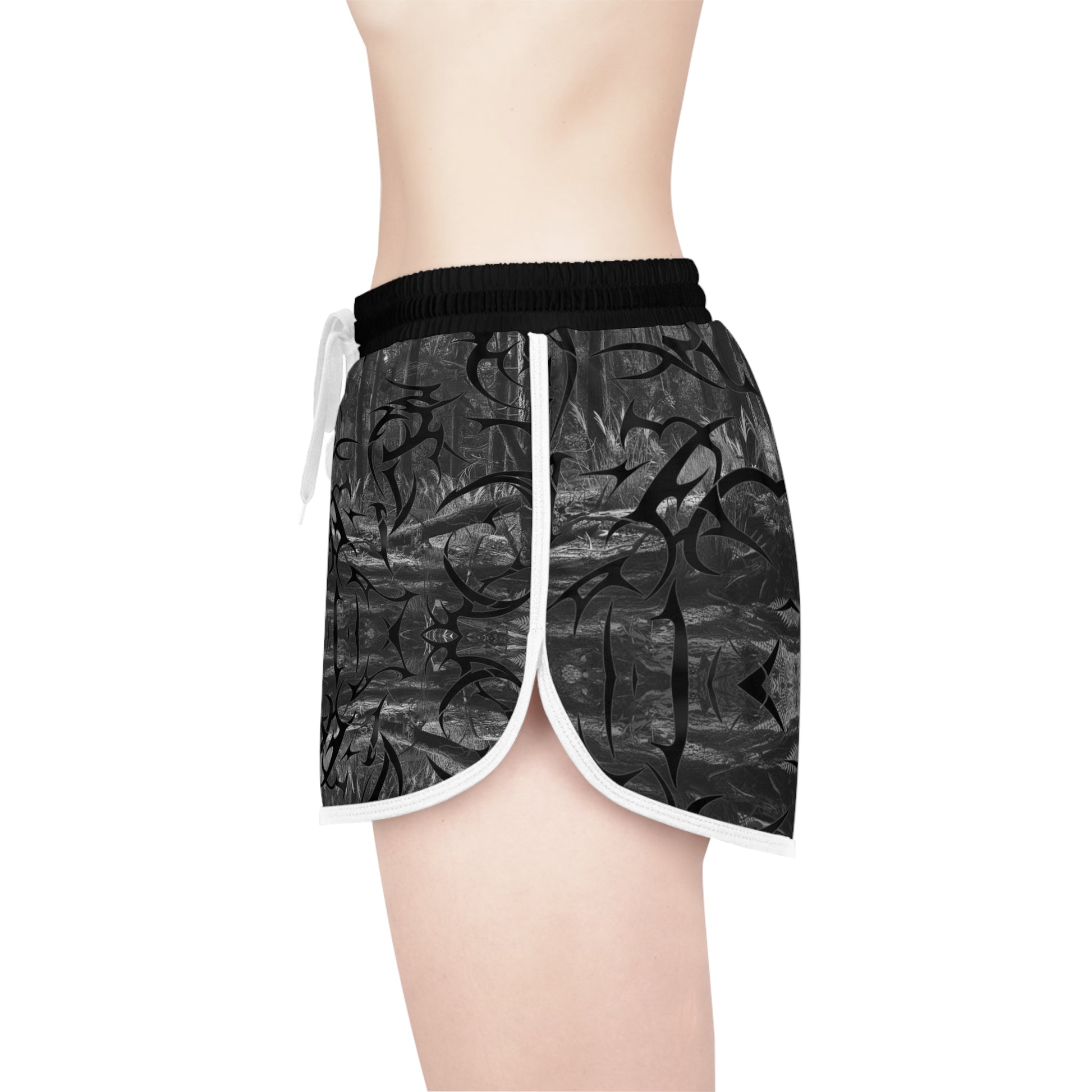 Fall/Winter 2025 Anomalous Streetwear: Anomalous Forest Camo Comfy Shorts V1