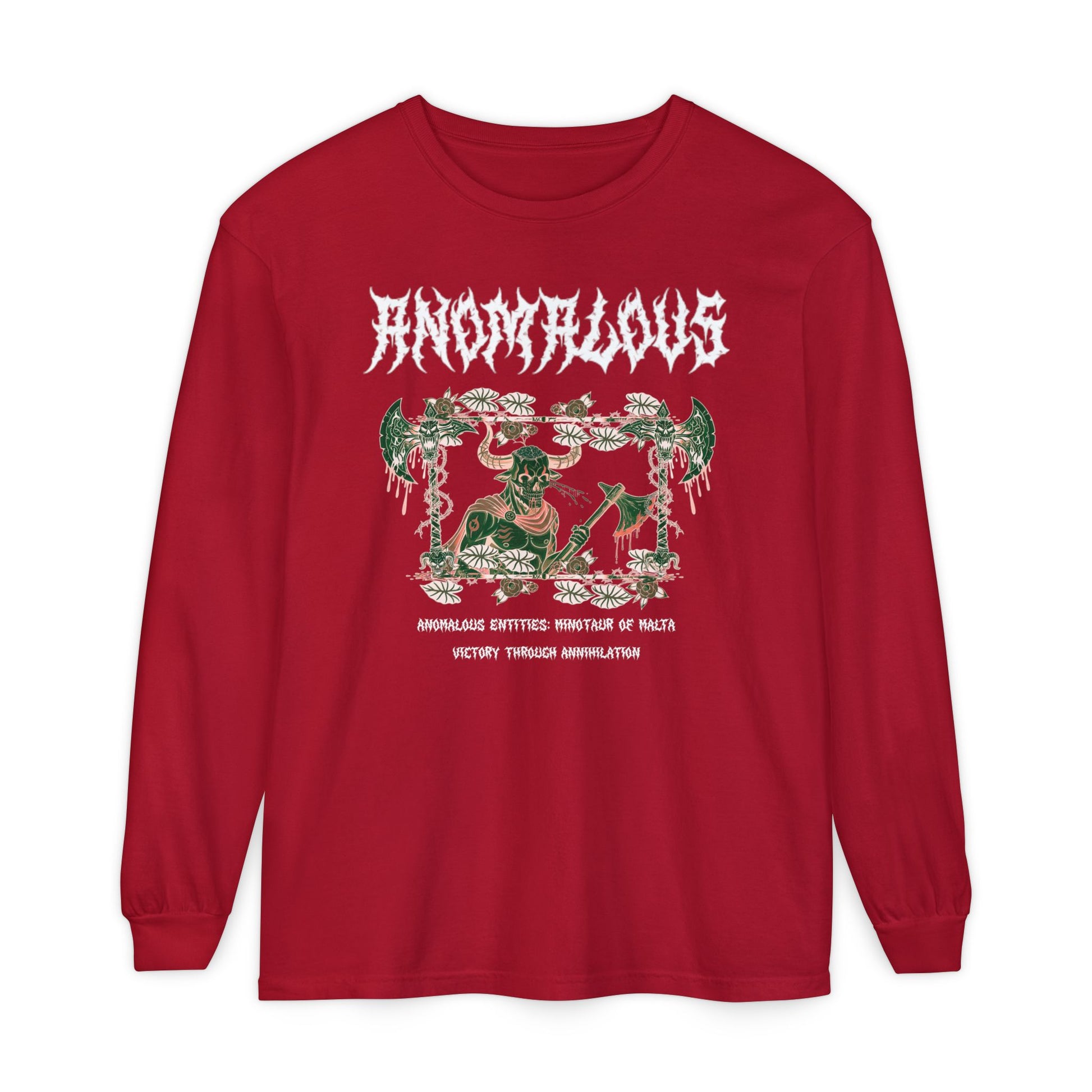 Fall/Winter 2025 Anomalous Streetwear Anomalous Entities: Minotaur of Malta V8