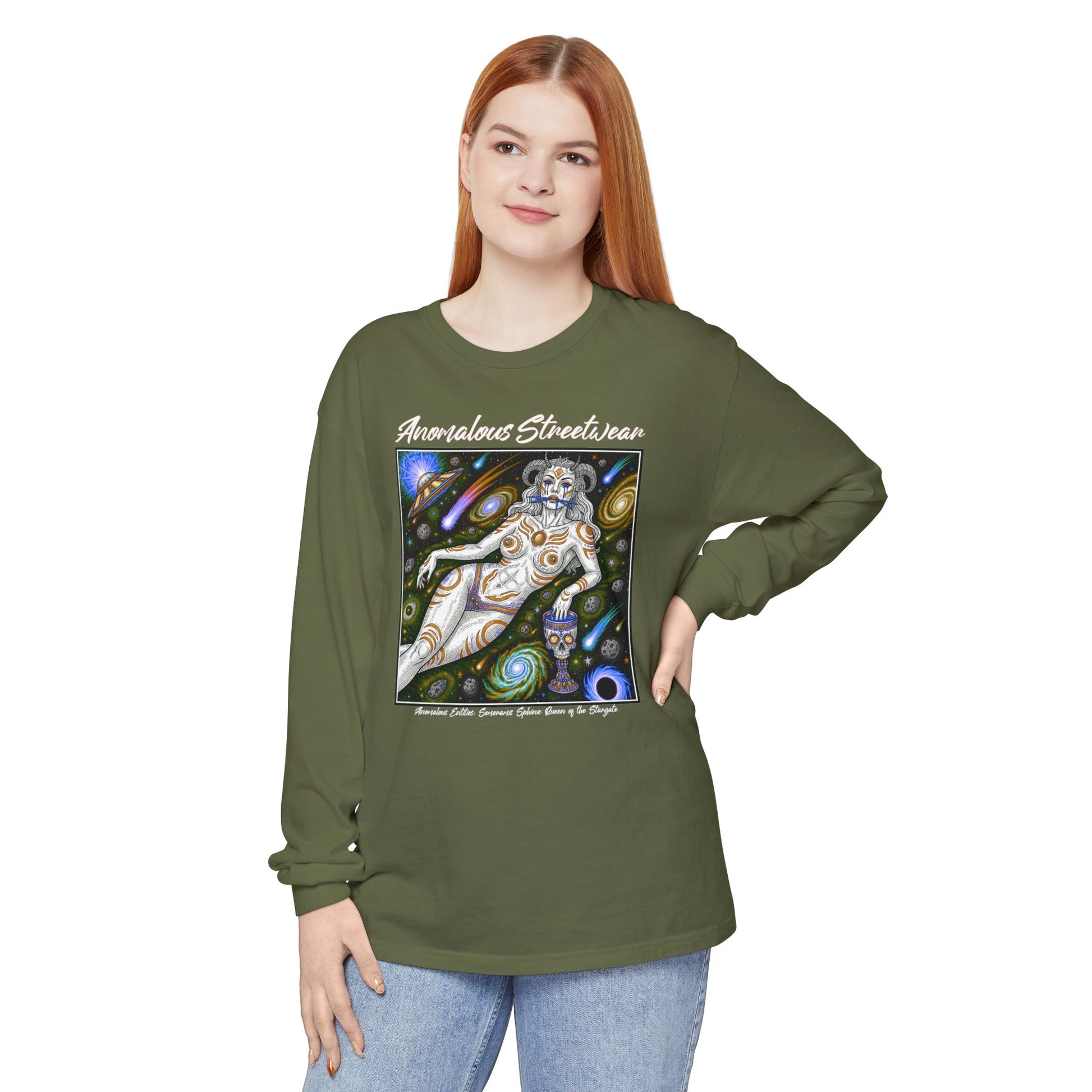 Fall/Winter 2025 Anomalous Streetwear Anomalous Entities: Semeramis Sphinx Queen of the Stargate V10