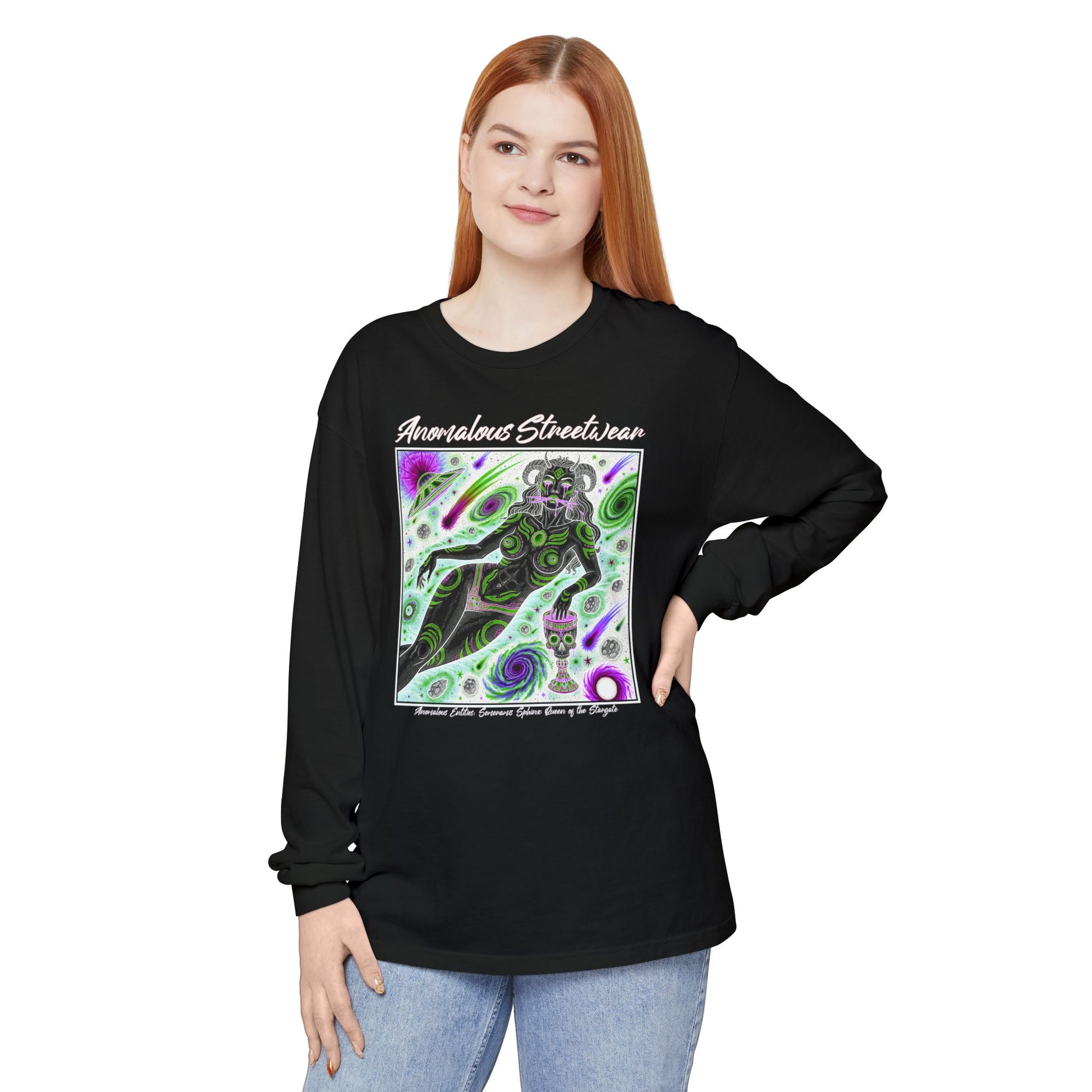 Fall/Winter 2025 Anomalous Streetwear Anomalous Entities: Semeramis Sphinx Queen of the Stargate V10