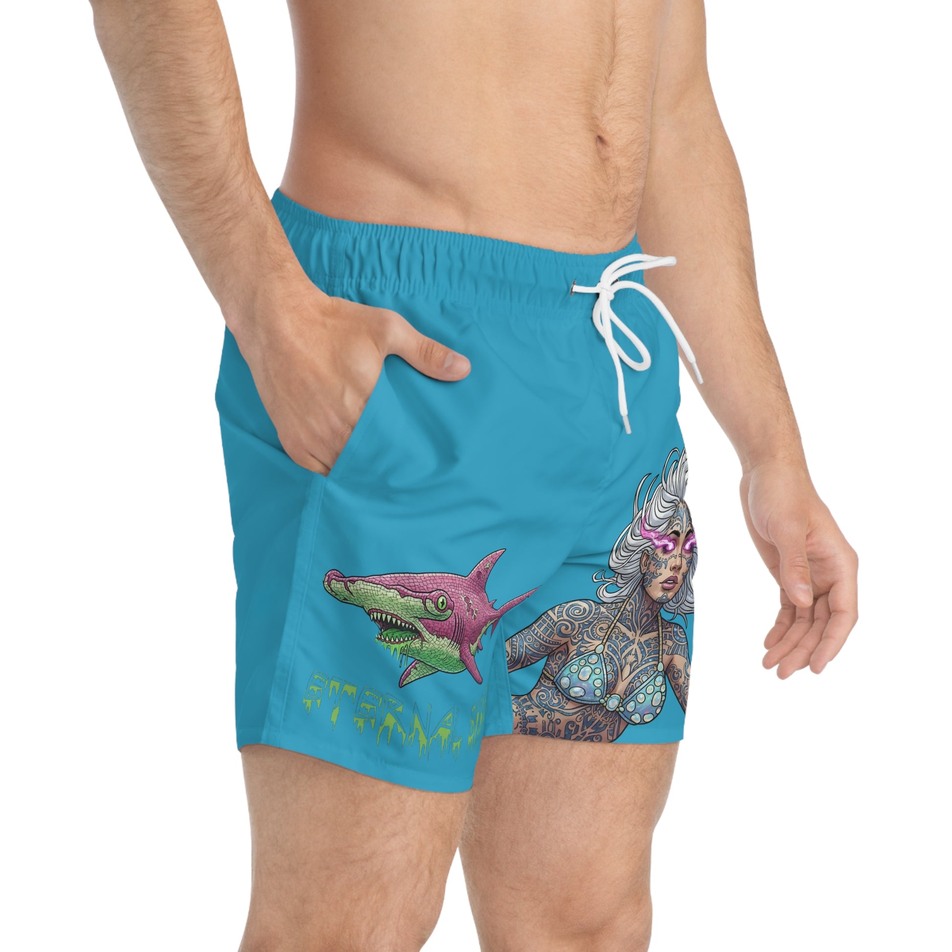 Anomalous Streetwear Oceanic Enigma’s Swim Shorts V2