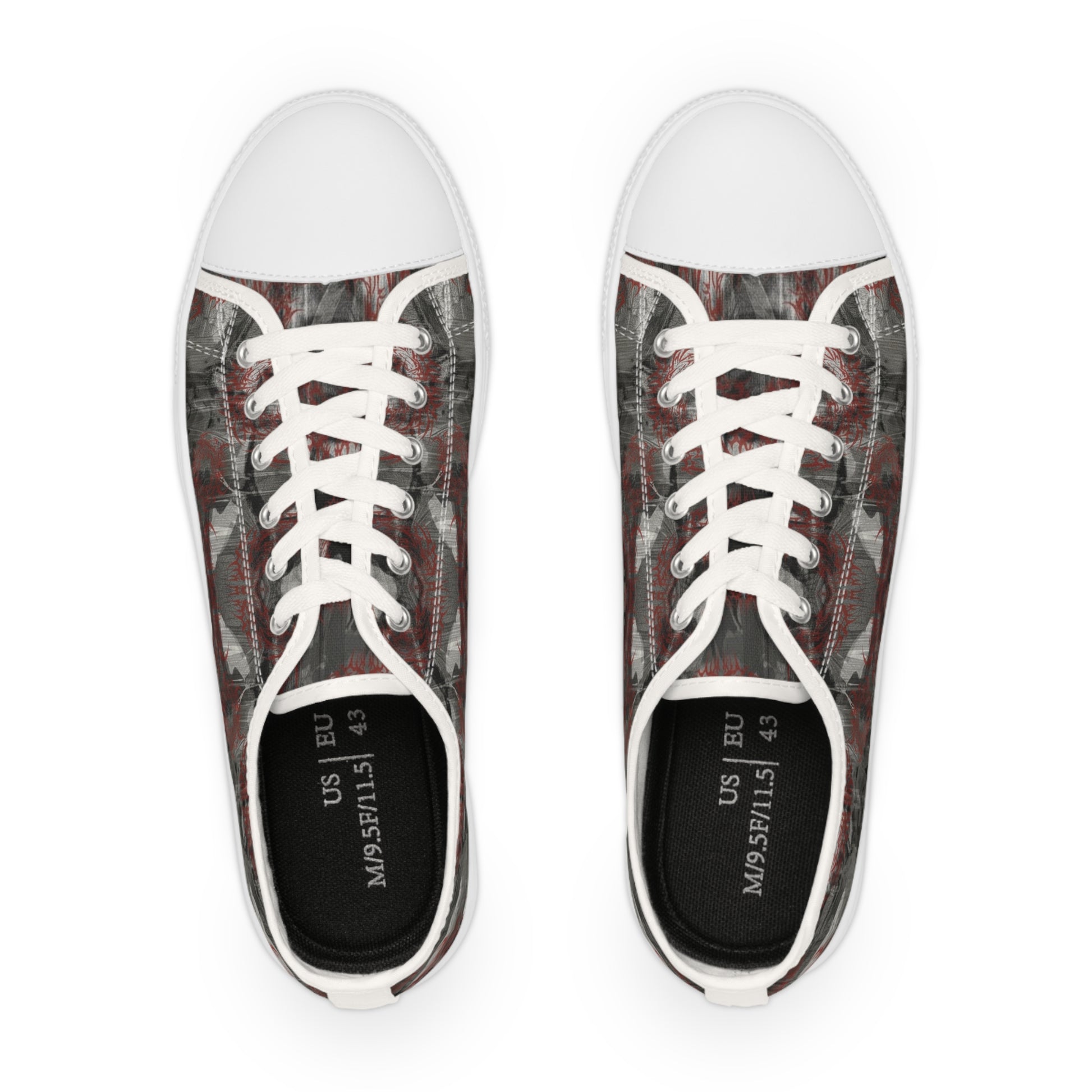 Spring 2026 Anomalous Streetwear: THE MERGER-ACID WASH CAMO SHOES V1