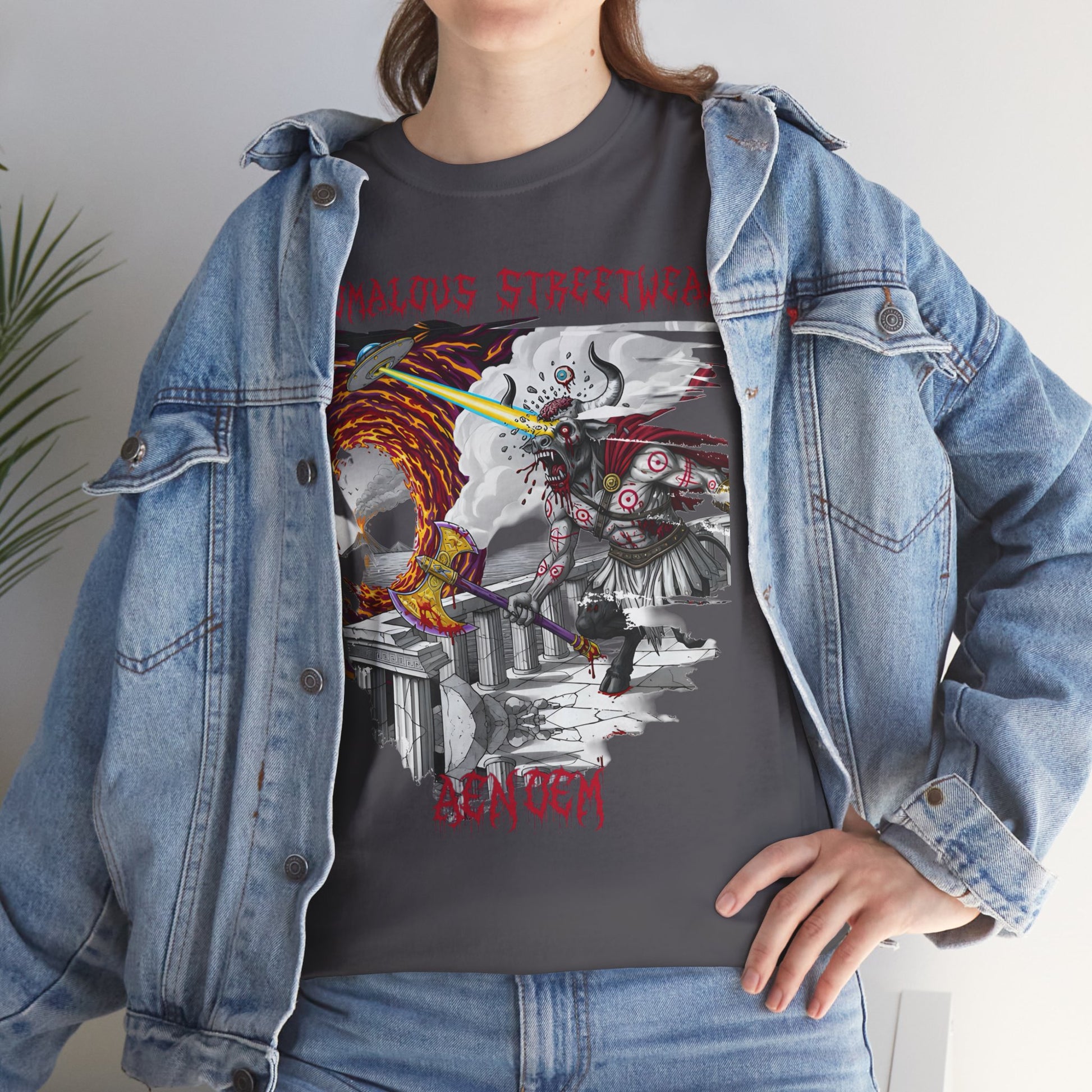 Fall/Winter 2025 Anomalous Streetwear Anomalous Entities: Minotaur of Malta V4