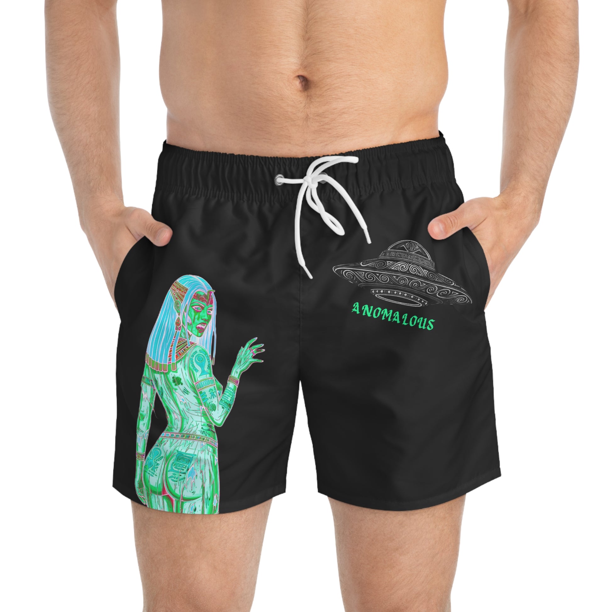 Nefertiti Nile Confrontation Series Swim Shorts V2