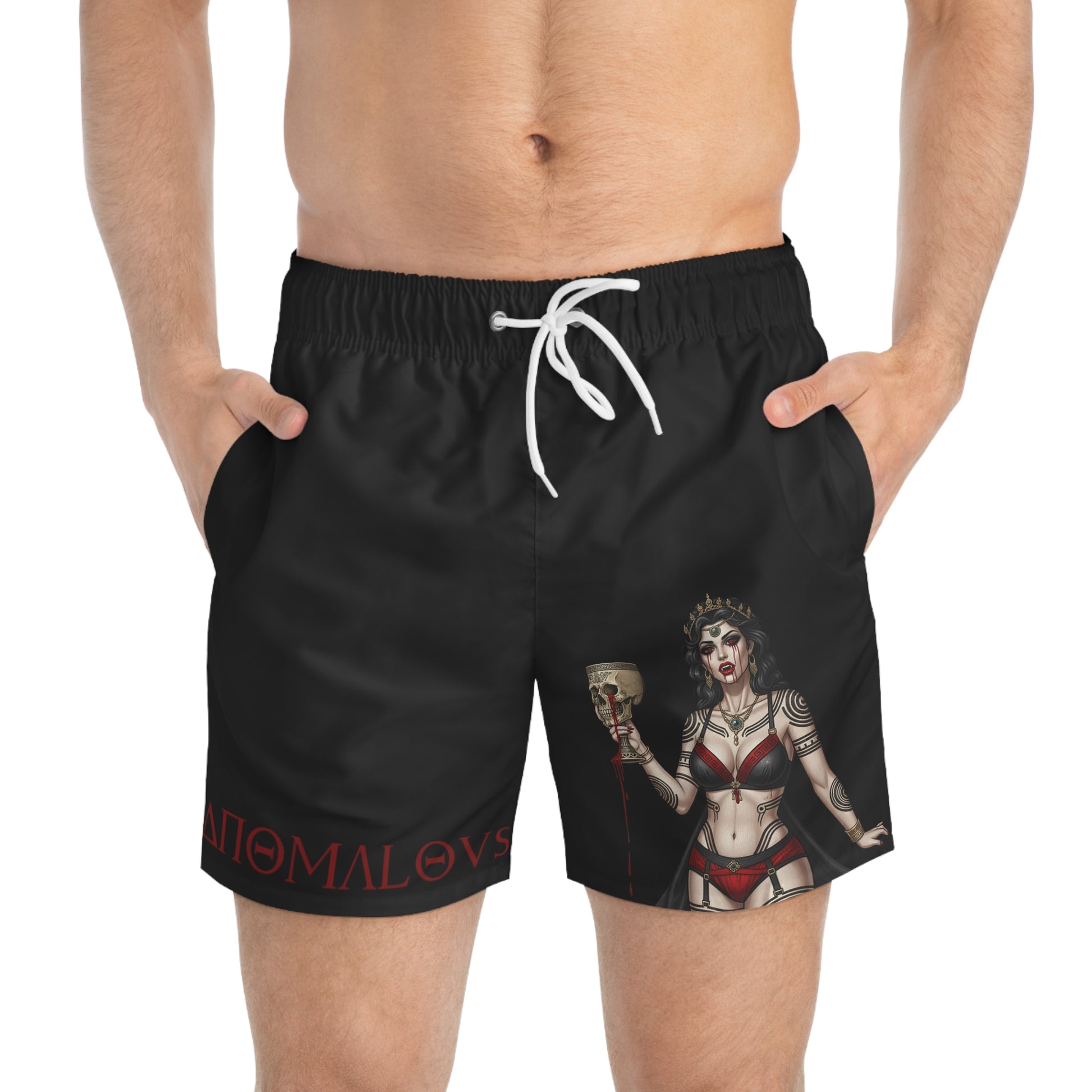 Aethel’s UFO Abduction Series Swim Shorts V1