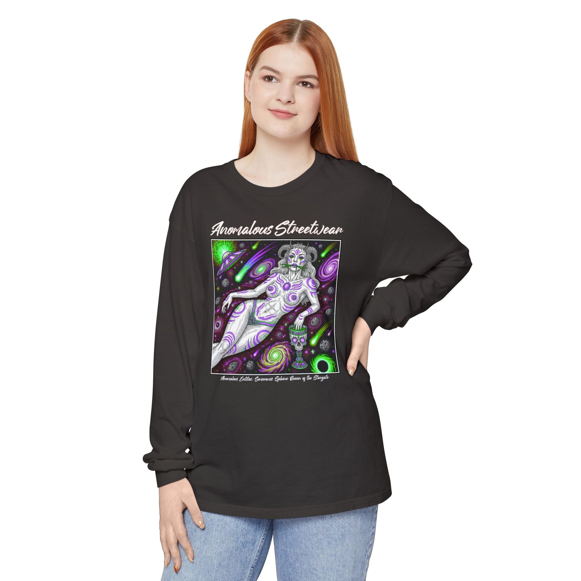 Fall/Winter 2025 Anomalous Streetwear Anomalous Entities: Semeramis Sphinx Queen of the Stargate V10