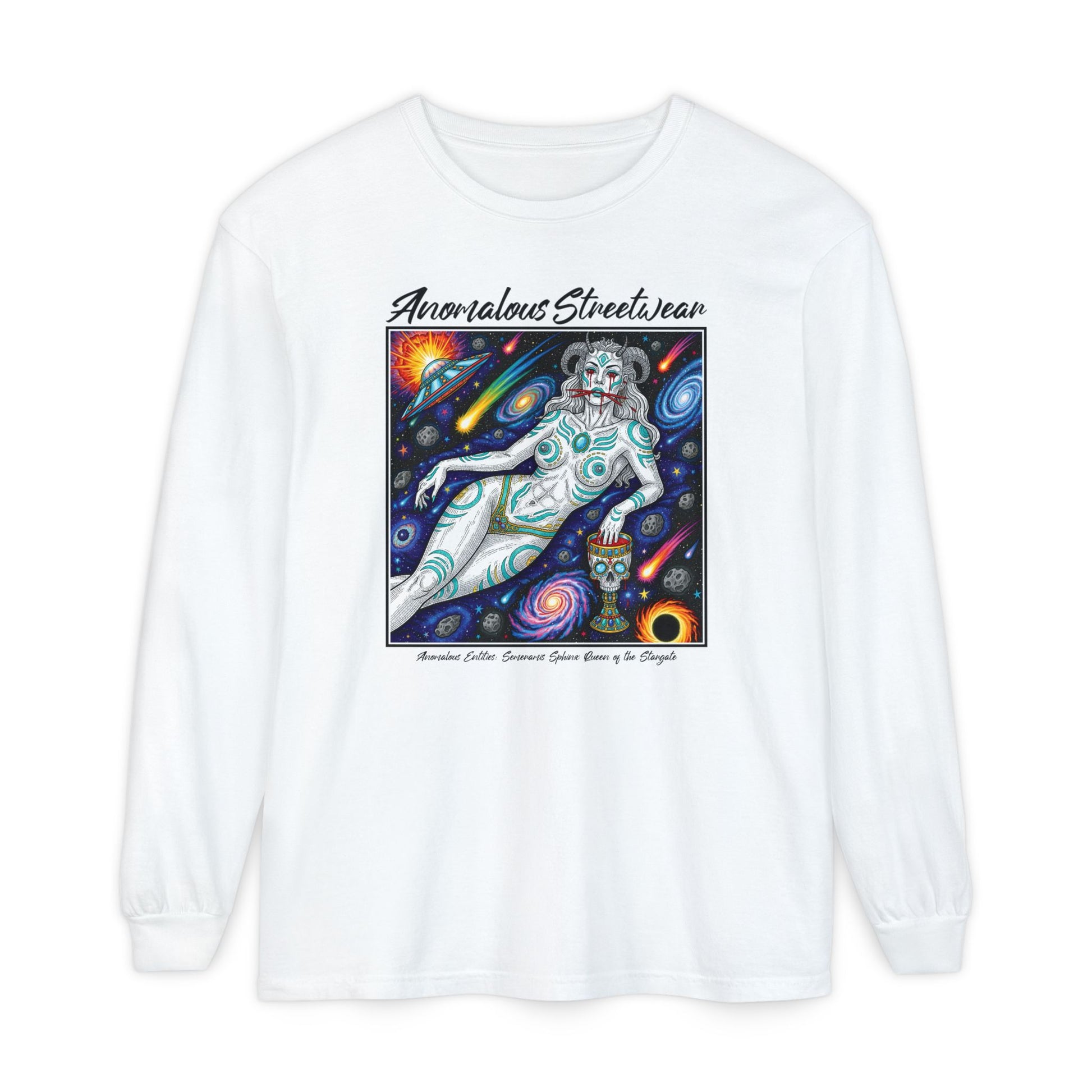 Fall/Winter 2025 Anomalous Streetwear Anomalous Entities: Semeramis Sphinx Queen of the Stargate V10