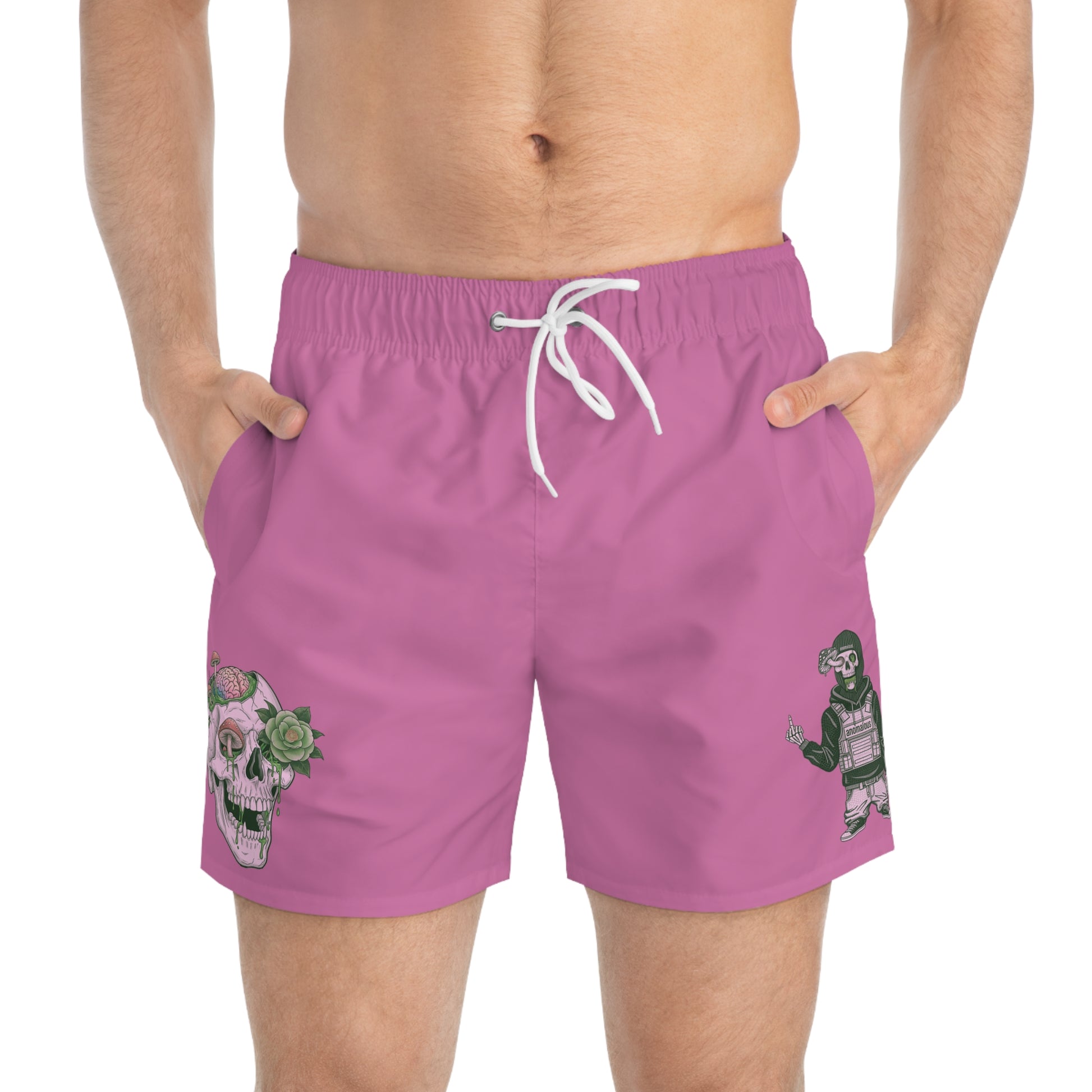 Skeeter The Skater Skeleton Series Swim Shorts V1