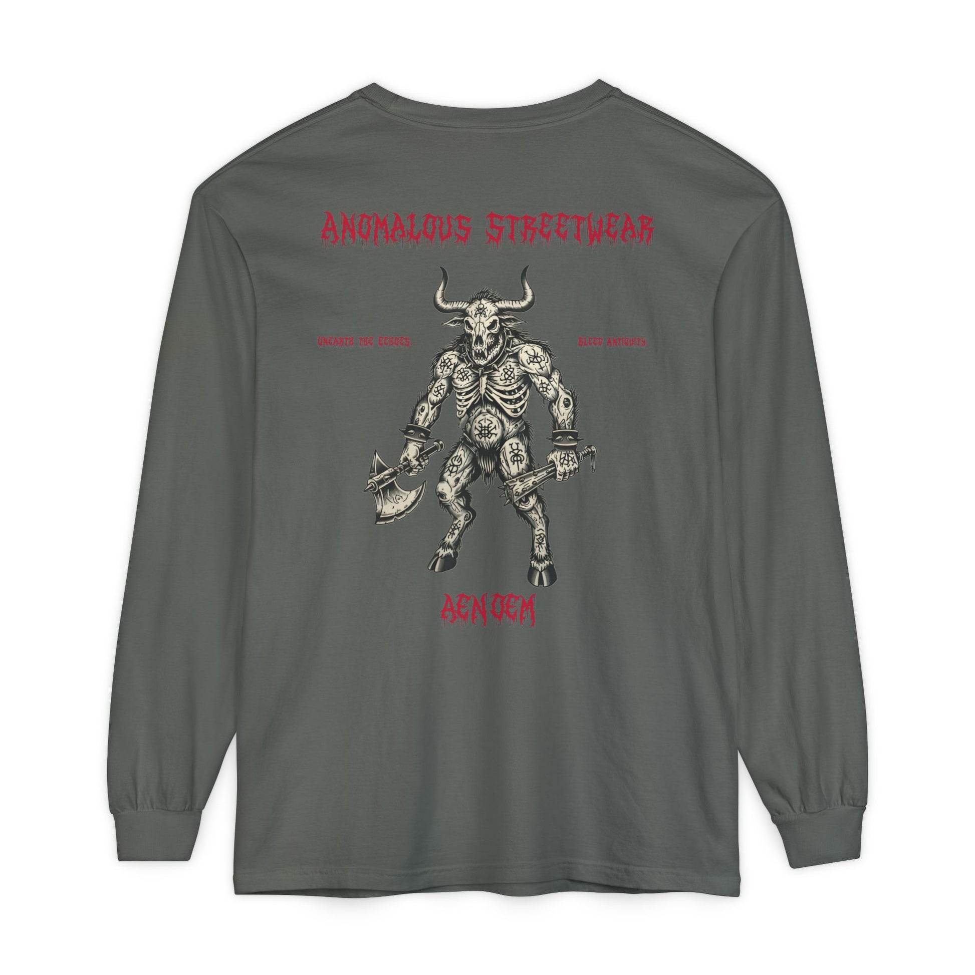 Fall/Winter 2025 Anomalous Streetwear Anomalous Entities: Minotaur of Malta V7