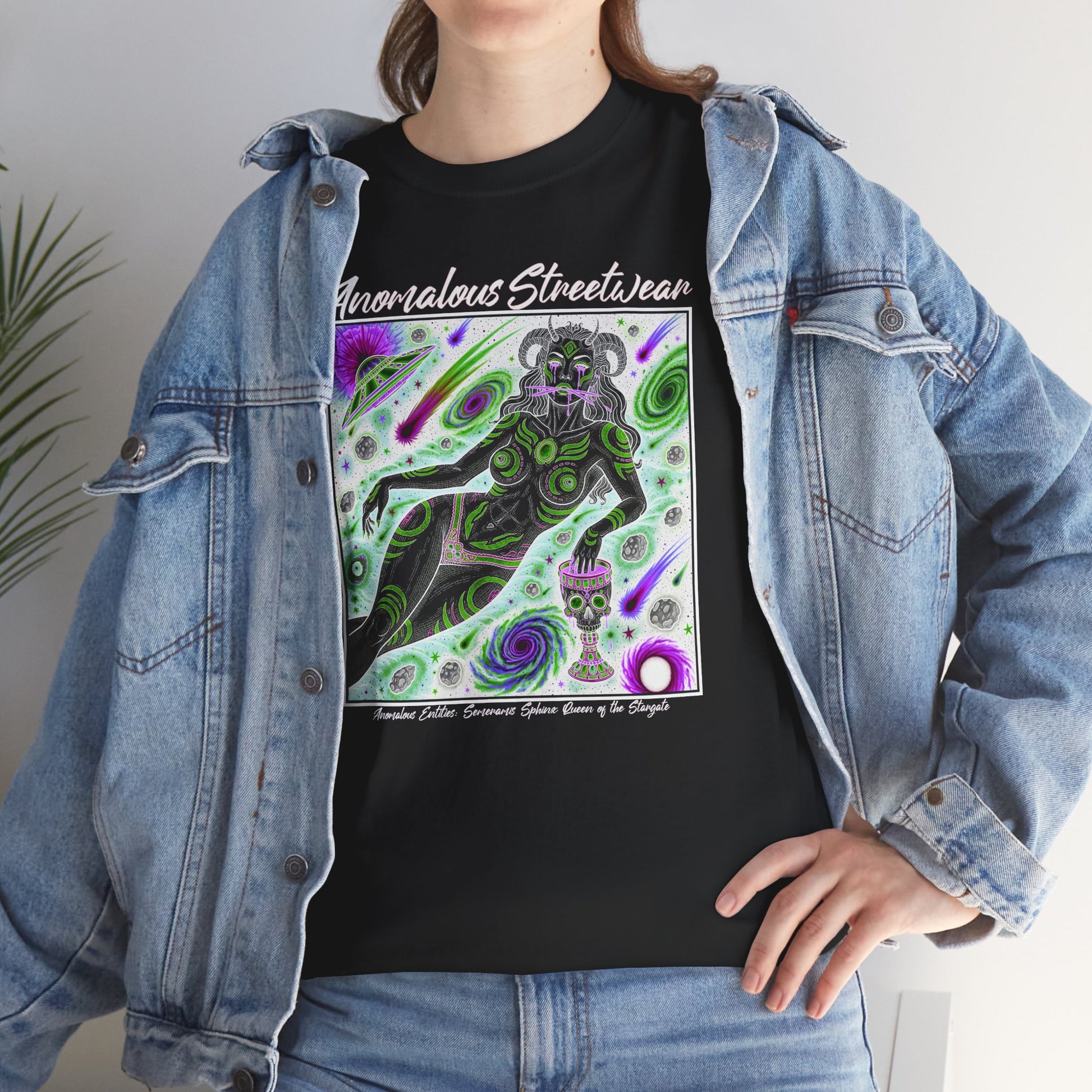 Fall/Winter 2025 Anomalous Streetwear Anomalous Entities: Semeramis Sphinx Queen of the Stargate V4