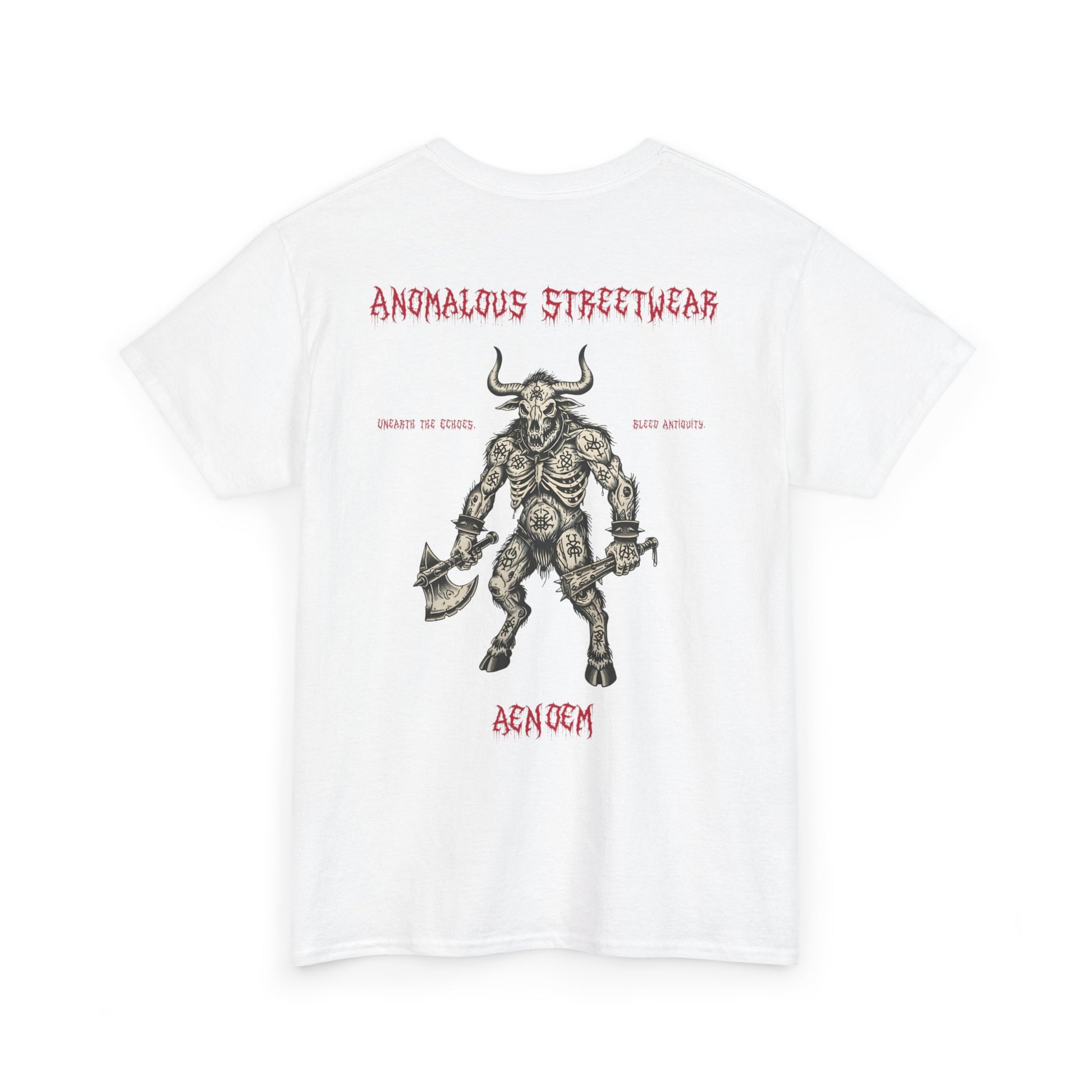 Fall/Winter 2025 Anomalous Streetwear Anomalous Entities: Minotaur of Malta! V1