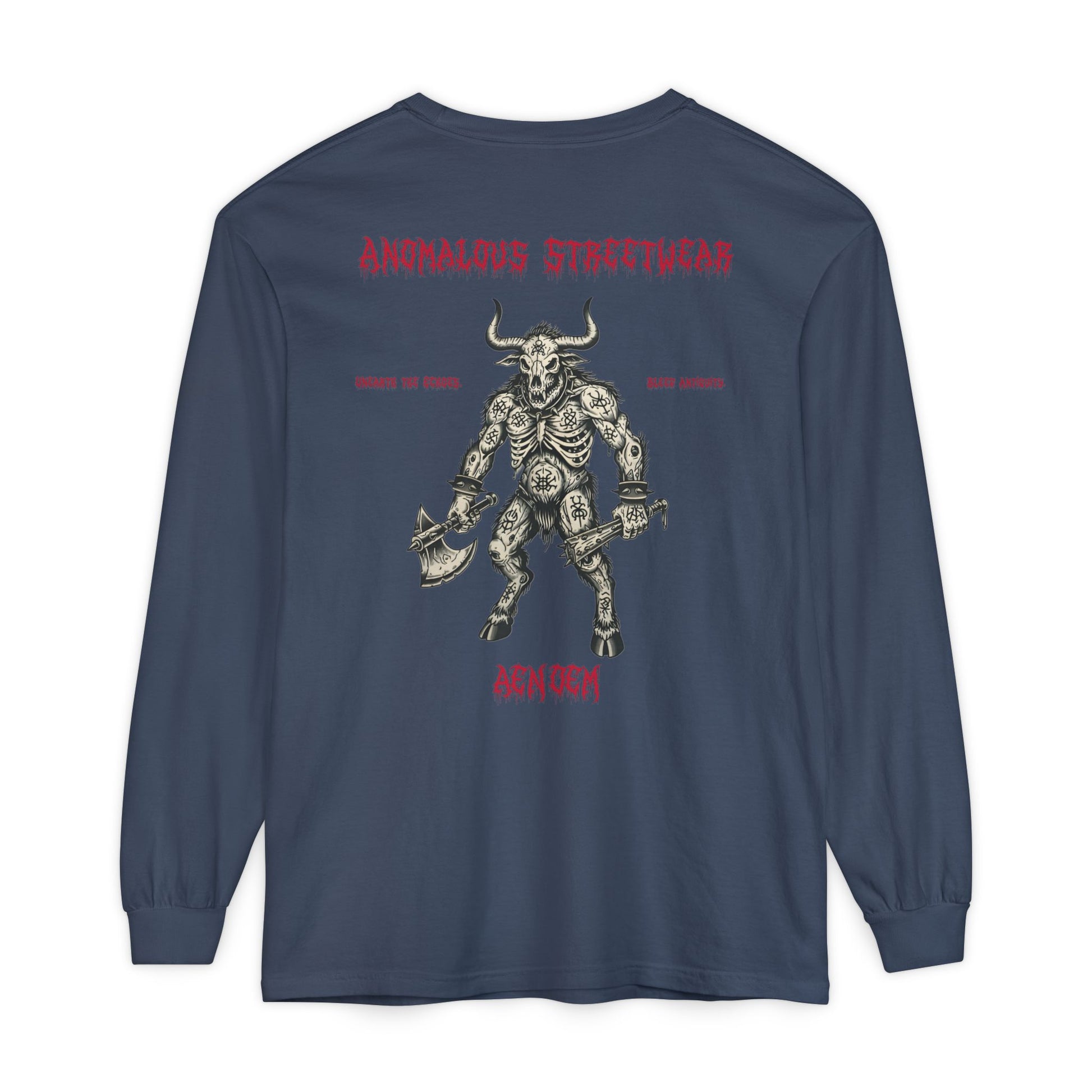 Fall/Winter 2025 Anomalous Streetwear Anomalous Entities: Minotaur of Malta V7