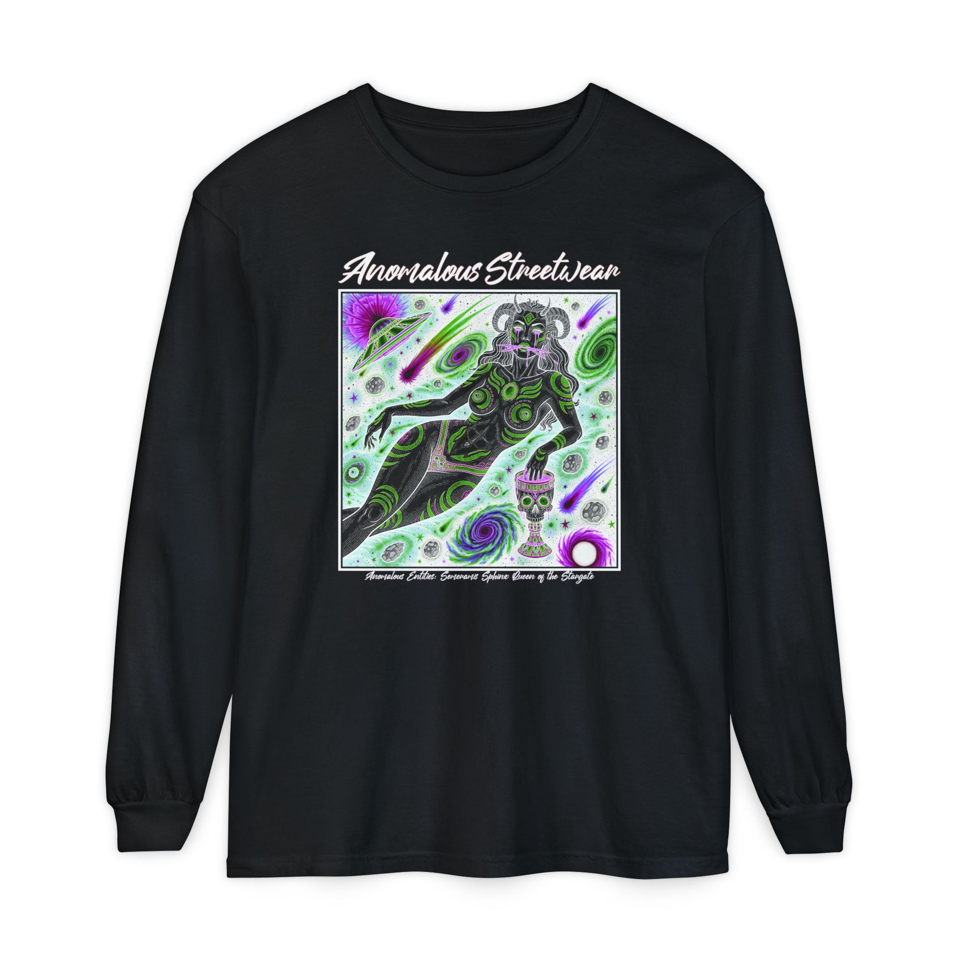 Fall/Winter 2025 Anomalous Streetwear Anomalous Entities: Semeramis Sphinx Queen of the Stargate V10