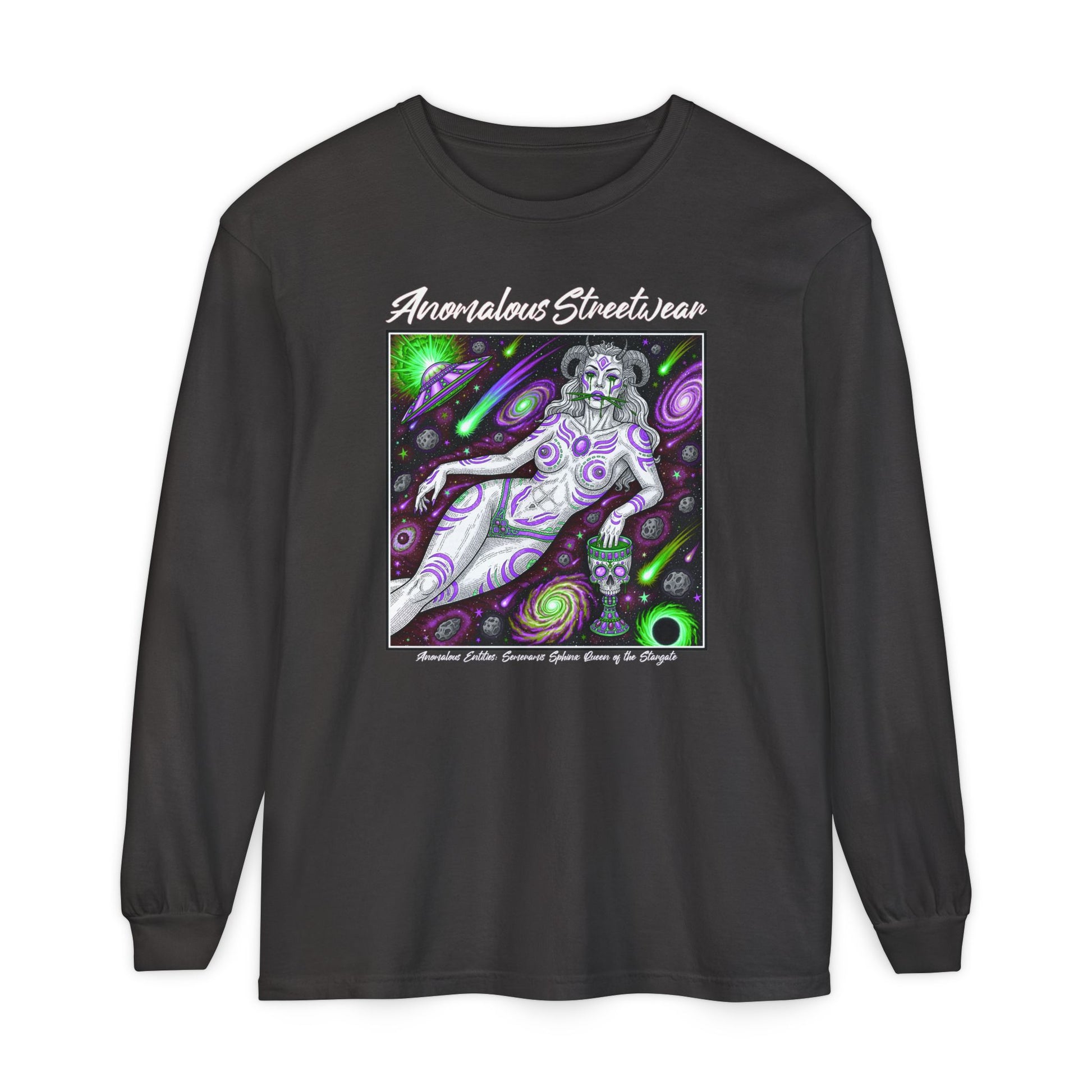 Fall/Winter 2025 Anomalous Streetwear Anomalous Entities: Semeramis Sphinx Queen of the Stargate V10