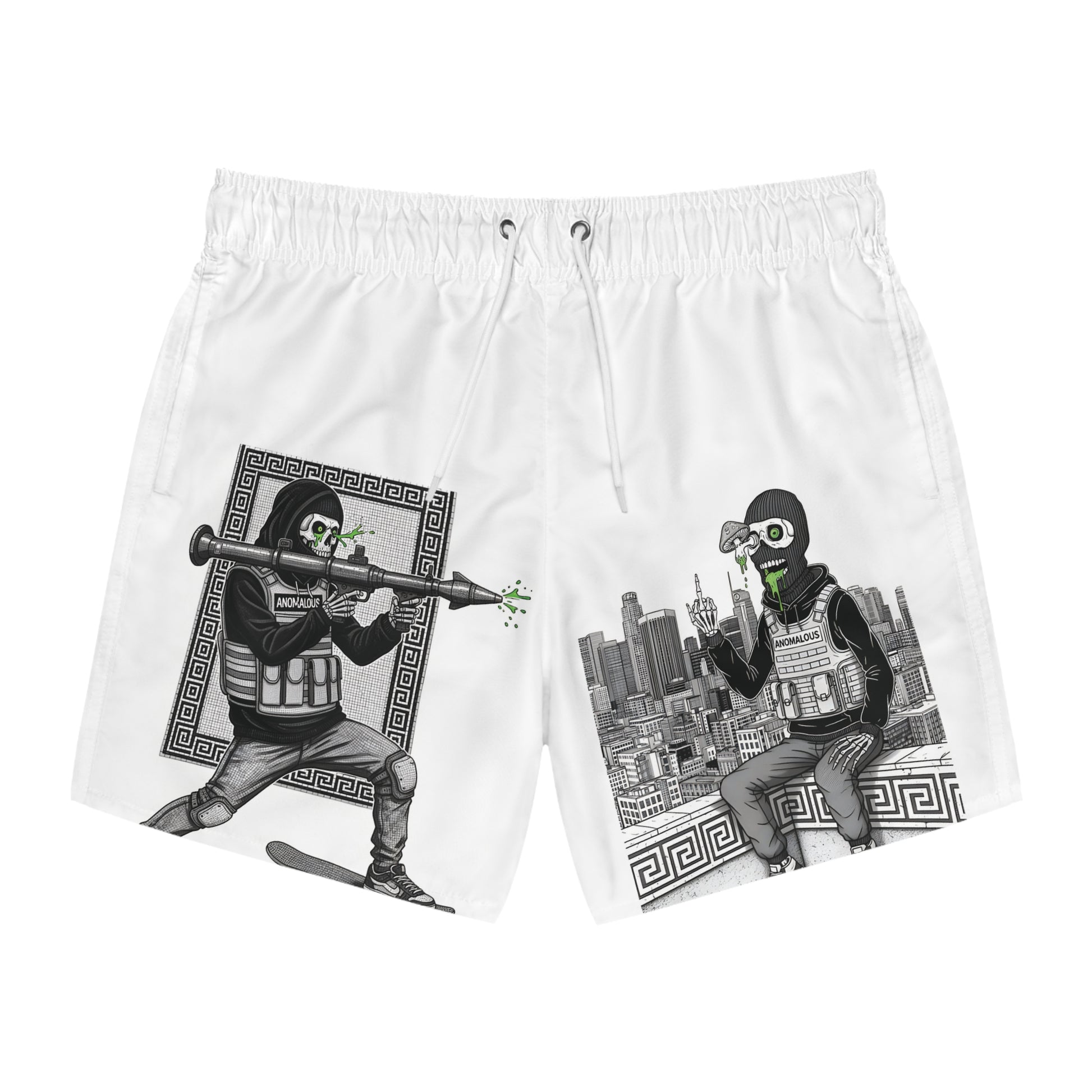 Skeeter The Skater Skeleton Series Swim Shorts V2