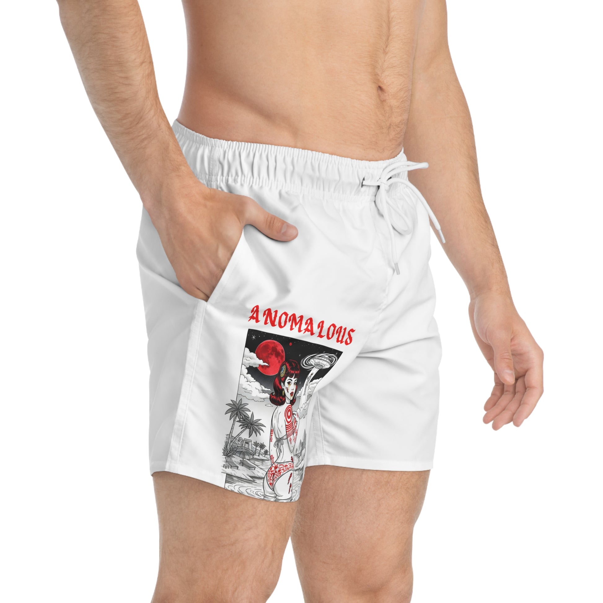 Nefertiti Nile Confrontation Series Swim Shorts V1