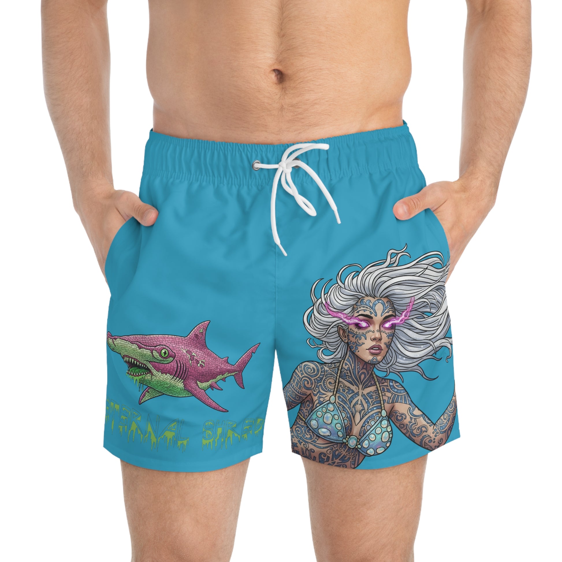 Anomalous Streetwear Oceanic Enigma’s Swim Shorts V2
