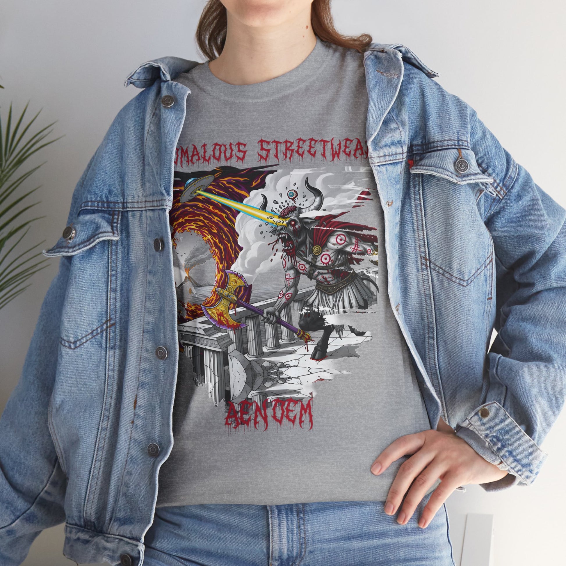 Fall/Winter 2025 Anomalous Streetwear Anomalous Entities: Minotaur of Malta V4