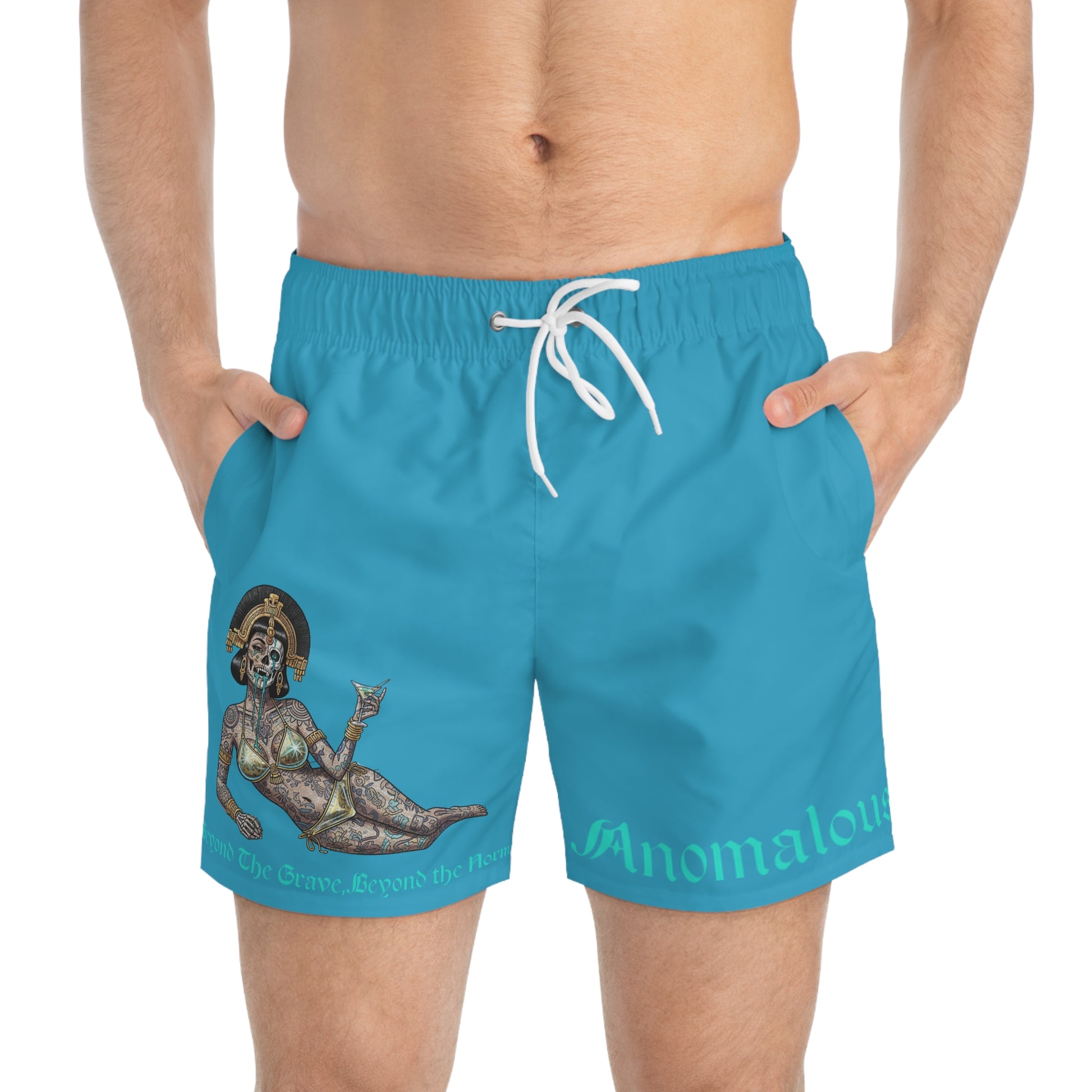 Xochitl’s Poolside Retreat Series Swim Shorts V1
