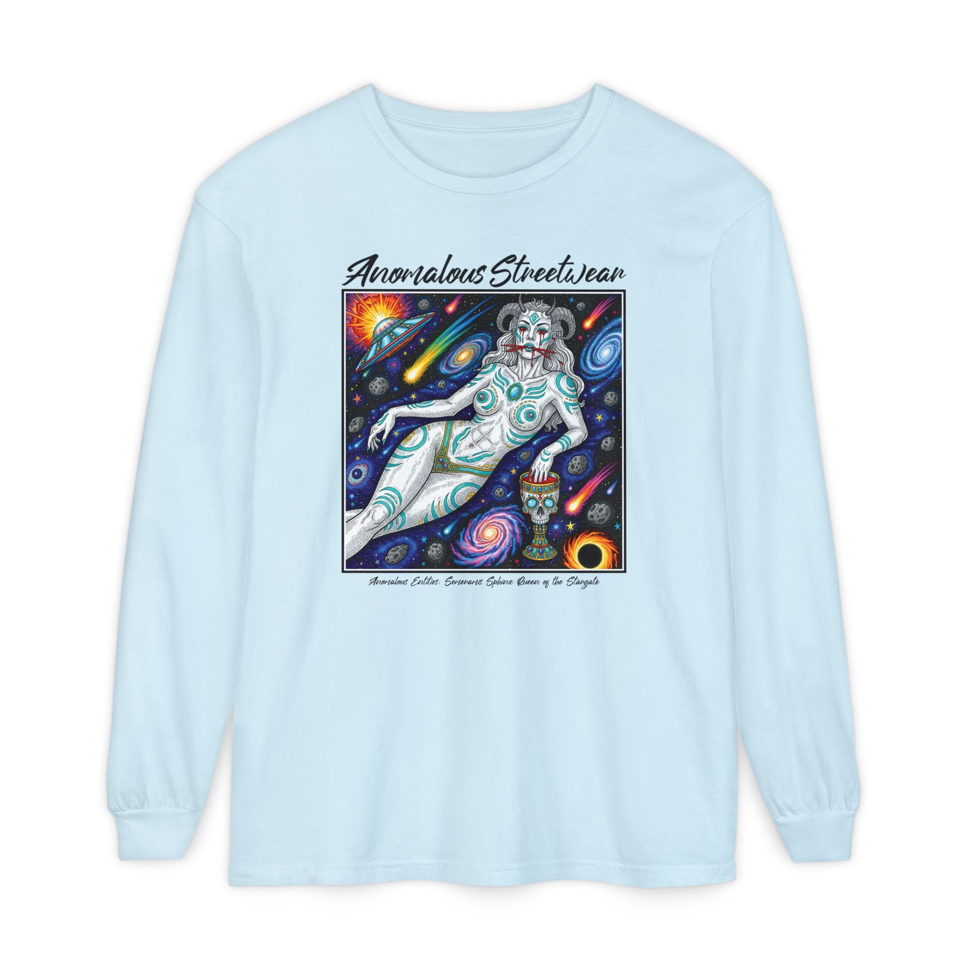 Fall/Winter 2025 Anomalous Streetwear Anomalous Entities: Semeramis Sphinx Queen of the Stargate V10
