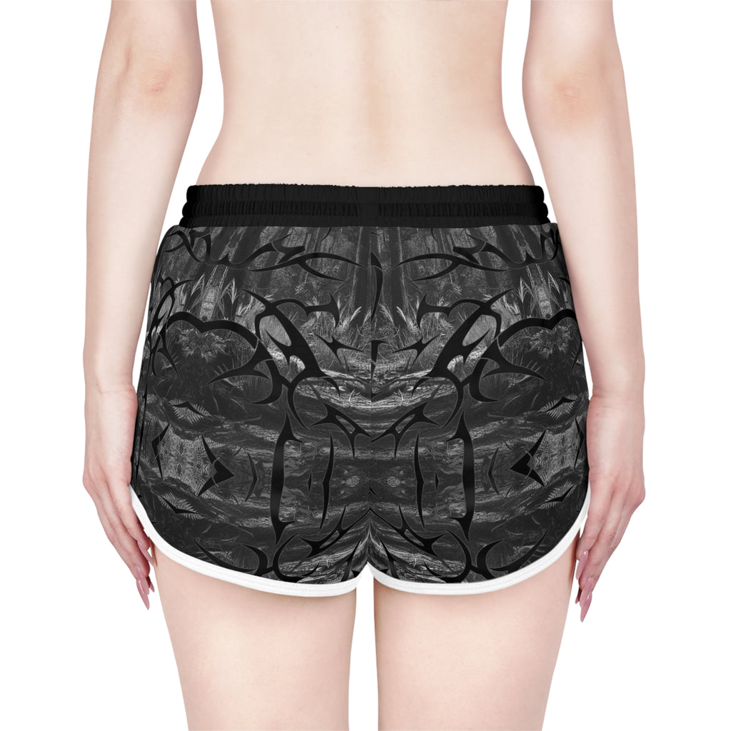 Fall/Winter 2025 Anomalous Streetwear: Anomalous Forest Camo Comfy Shorts V1