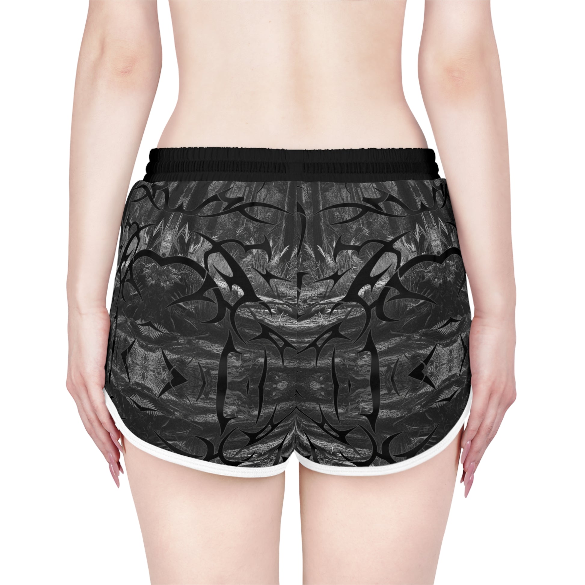 Fall/Winter 2025 Anomalous Streetwear: Anomalous Forest Camo Comfy Shorts V1