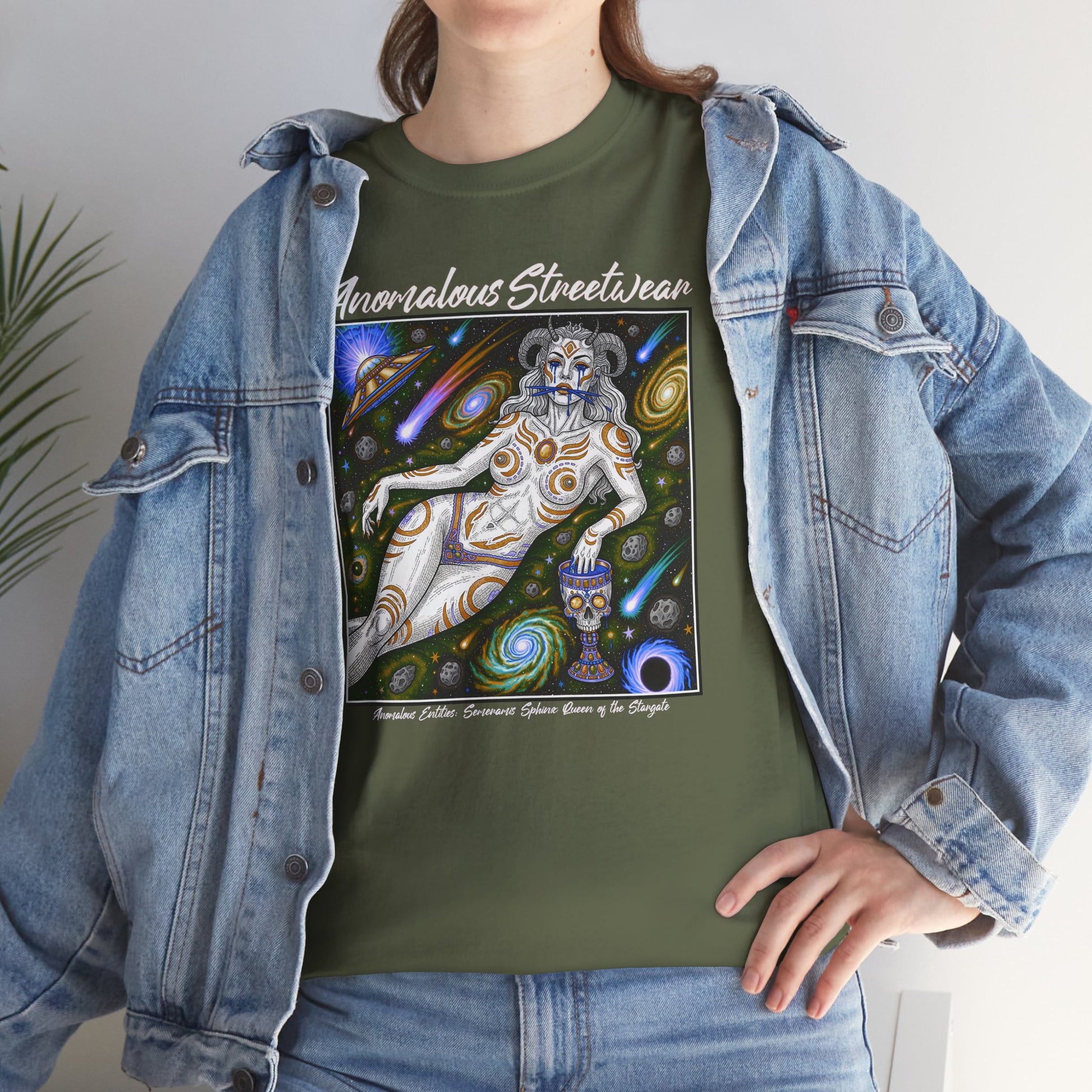 Fall/Winter 2025 Anomalous Streetwear Anomalous Entities: Semeramis Sphinx Queen of the Stargate V4