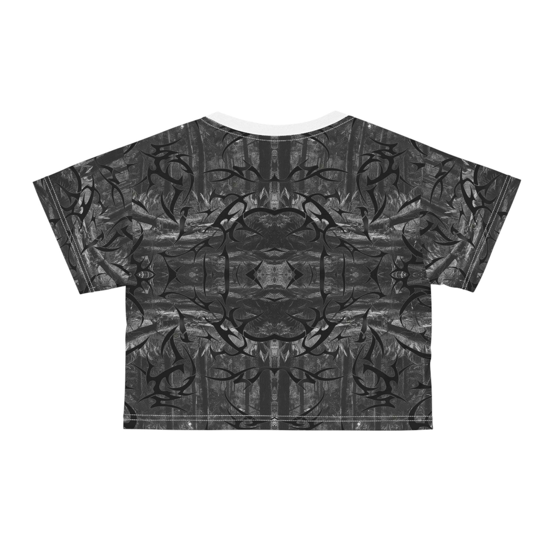 Fall/Winter 2025 Anomalous Streetwear: Anomalous Forest Camo Crop Top V1