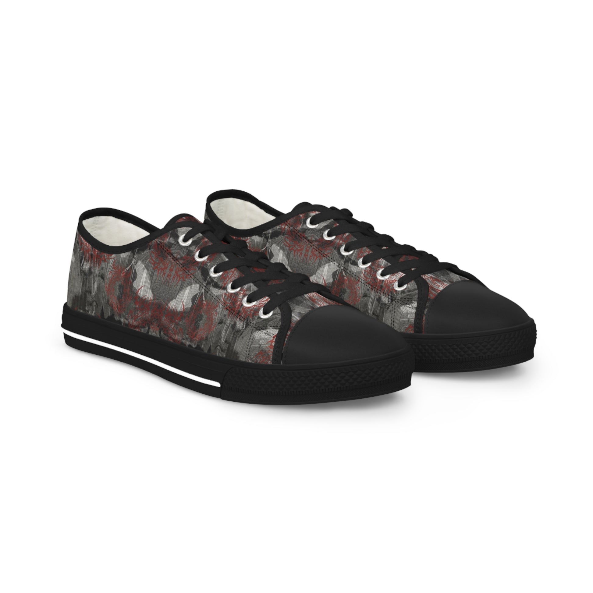 Spring 2026 Anomalous Streetwear: THE MERGER-ACID WASH CAMO SHOES V1