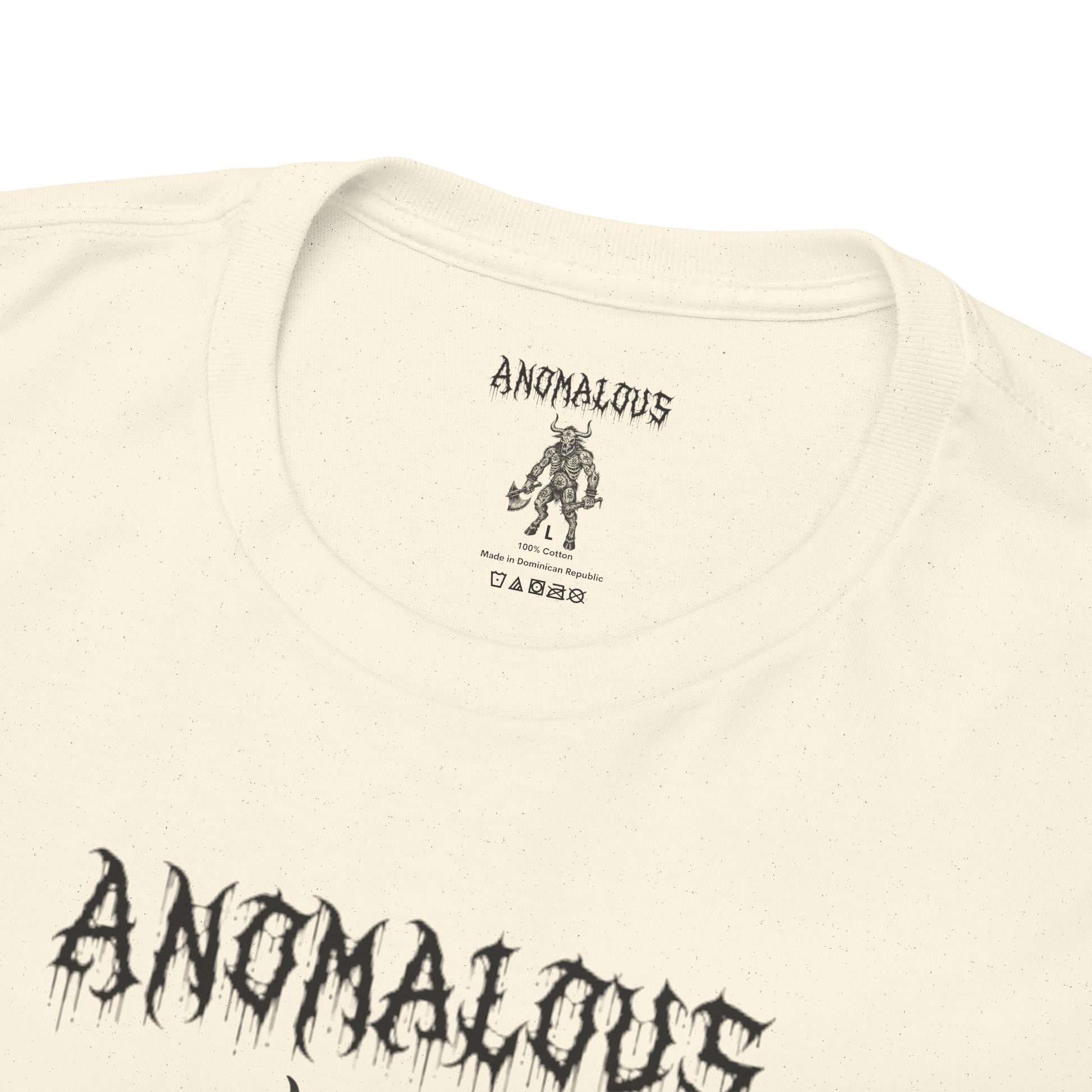 Fall/Winter 2025 Anomalous Streetwear Anomalous Entities: Minotaur of Malta! V1