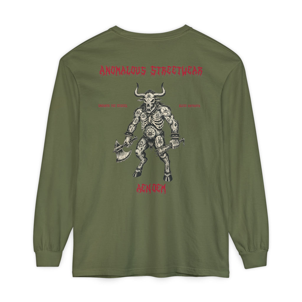 Fall/Winter 2025 Anomalous Streetwear Anomalous Entities: Minotaur of Malta V7