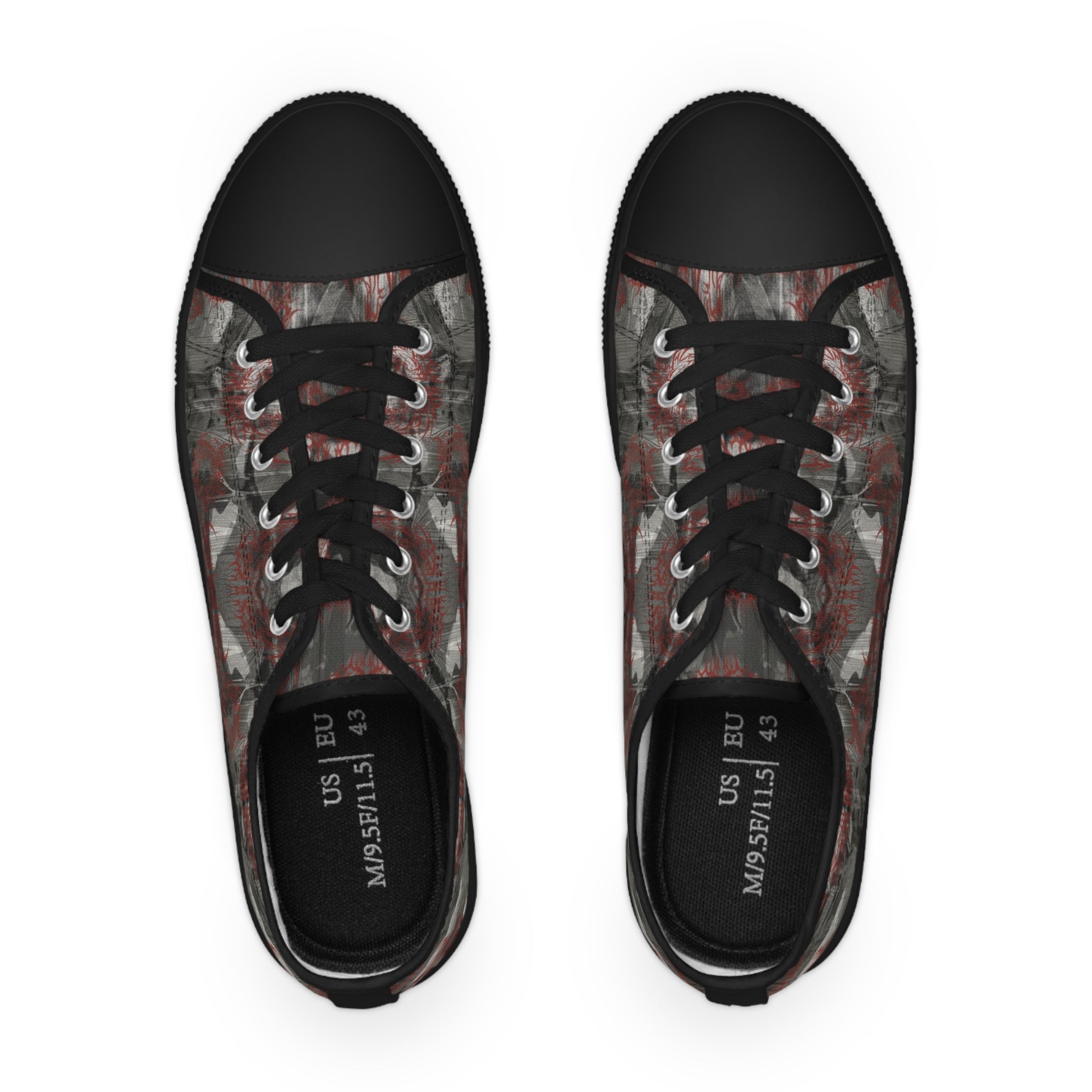 Spring 2026 Anomalous Streetwear: THE MERGER-ACID WASH CAMO SHOES V1