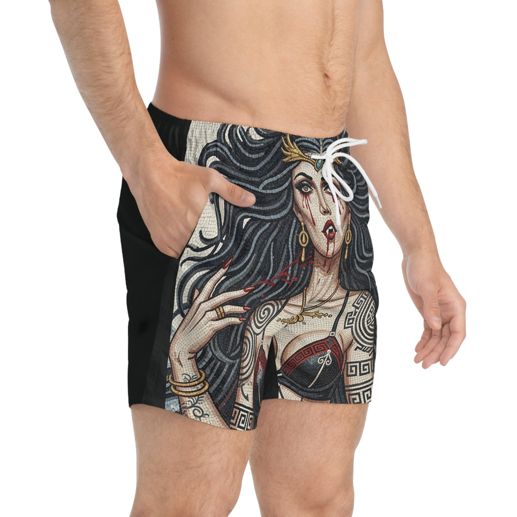 Aethel’s UFO Abduction Series Swim Shorts V2